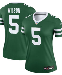 Women's New York Jets Garrett Wilson Legacy Green Legend Player Performance Top JS9679 nicesnker