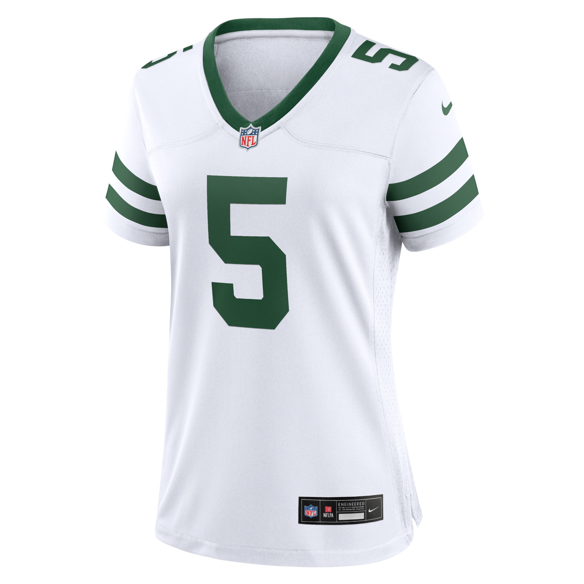 Women's New York Jets Garrett Wilson Legacy White Game Jersey JS2530 nicesnker - Image 2