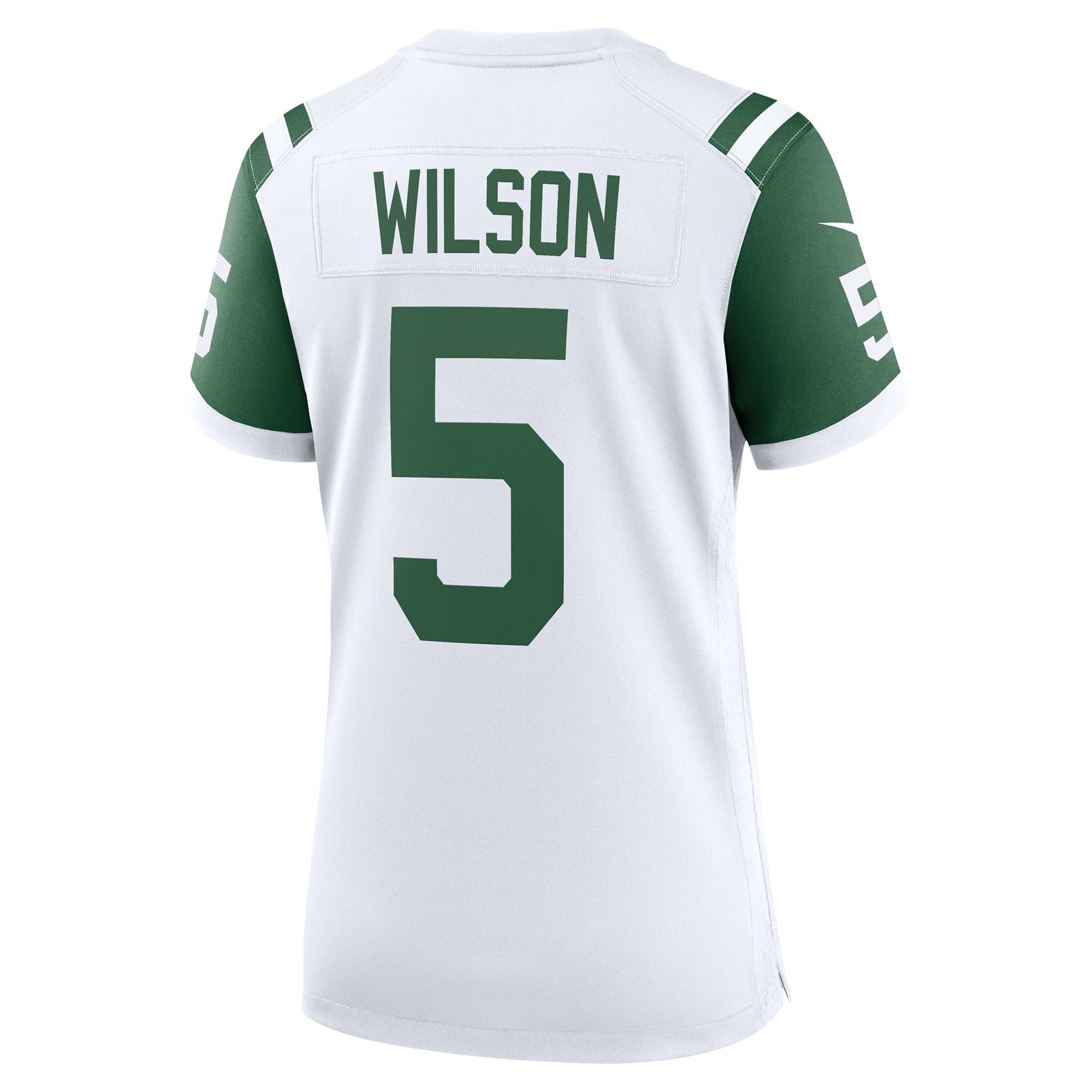 Women's New York Jets Garrett Wilson White Classic Alternate Game Jersey JS6194 nicesnker - Image 3