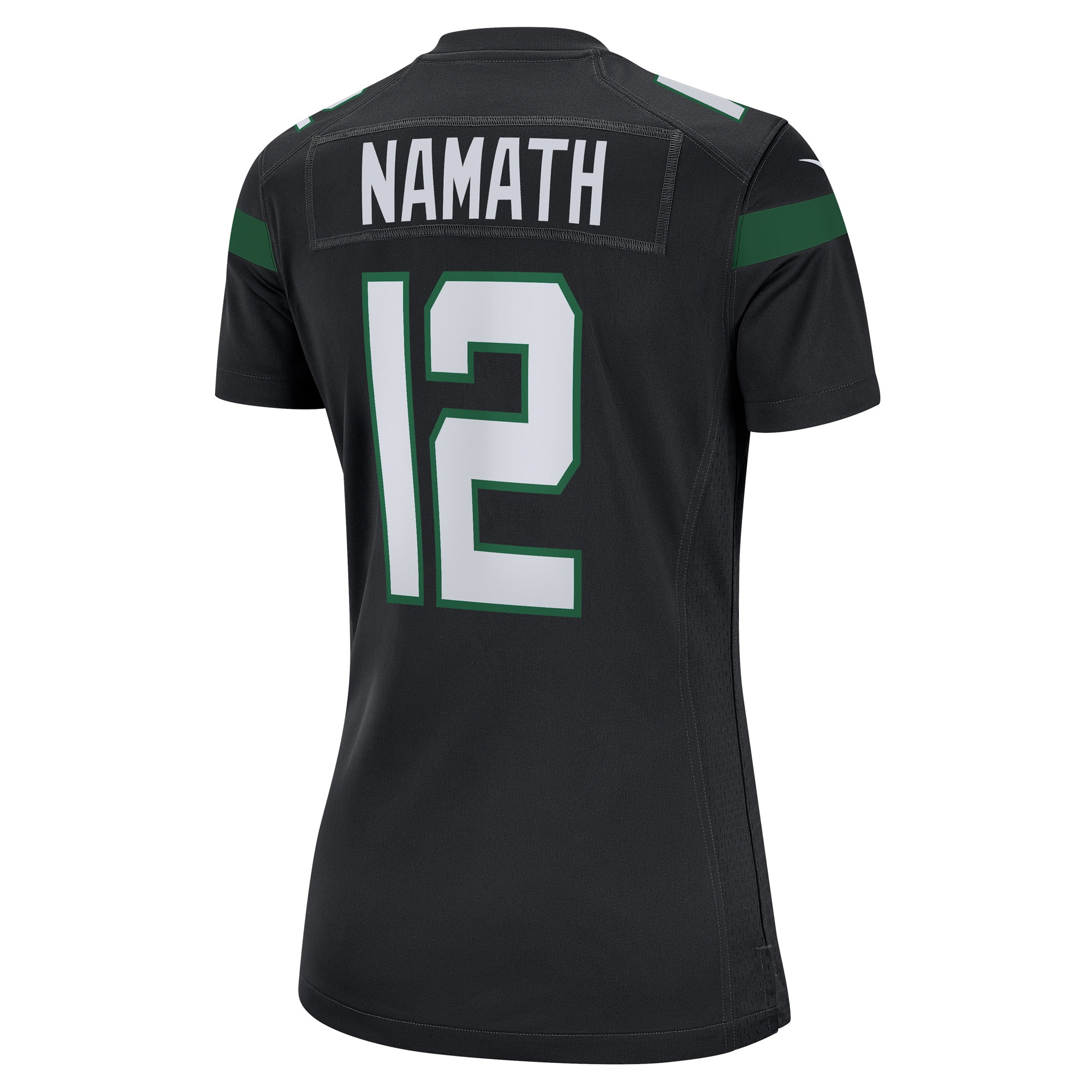 Women's New York Jets Joe Namath Black Retired Player Jersey JS5607 nicesnker - Image 3