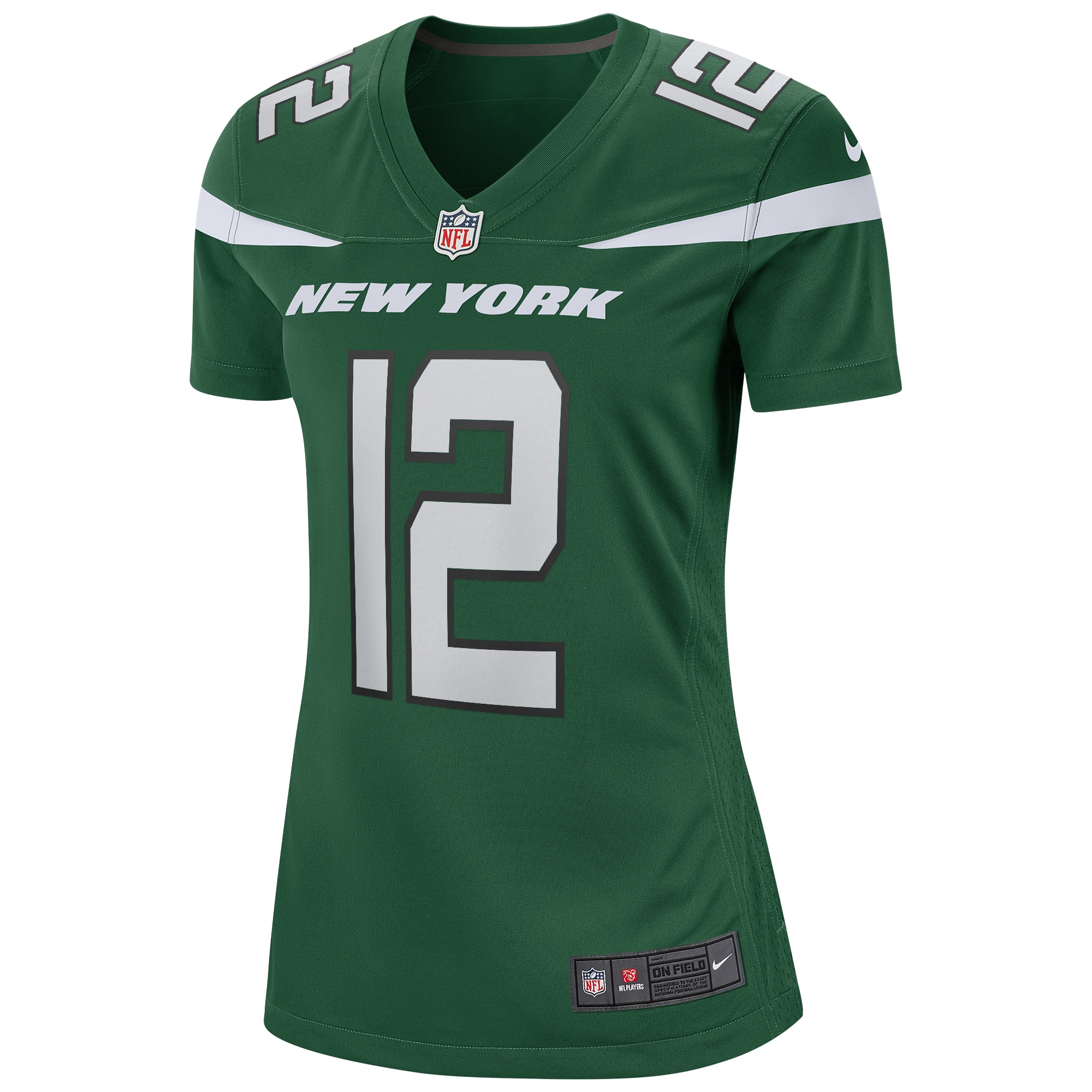 Women's New York Jets Joe Namath Gotham Green Game Retired Player Jersey JS7933 nicesnker - Image 2