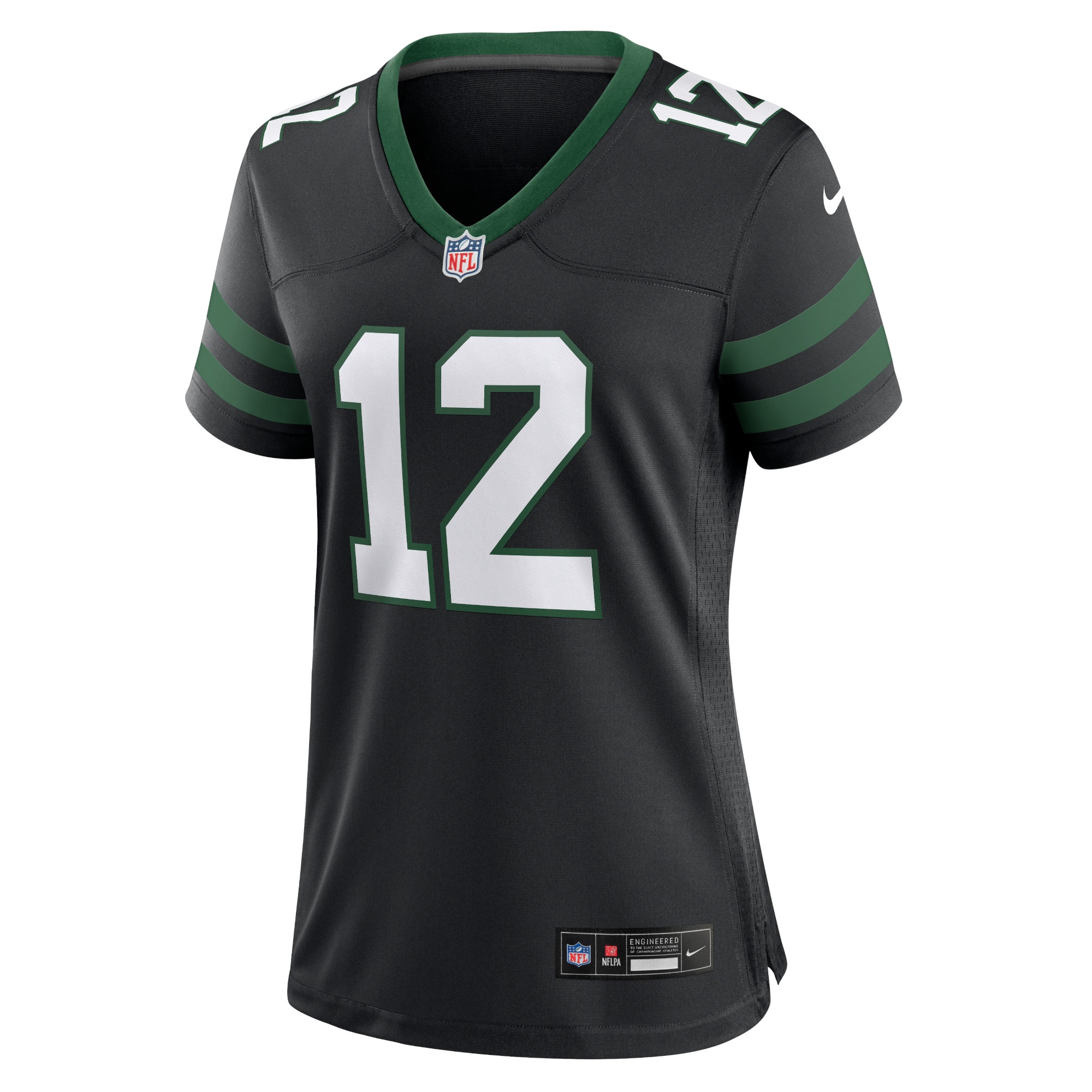 Women's New York Jets Joe Namath Legacy Black Retired Player Alternate Game Jersey JS2442 nicesnker - Image 2