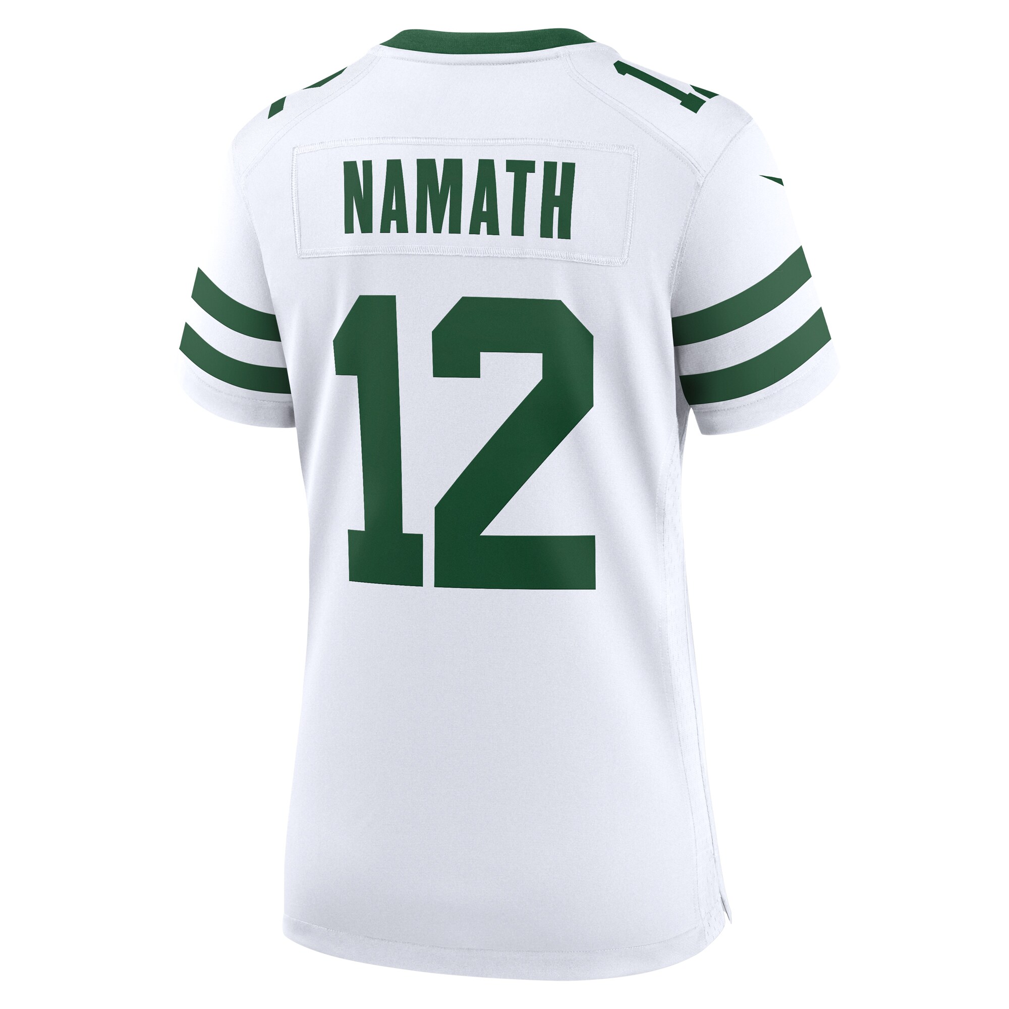 Women's New York Jets Joe Namath White Legacy Retired Player Game Jersey JS1947 nicesnker - Image 3