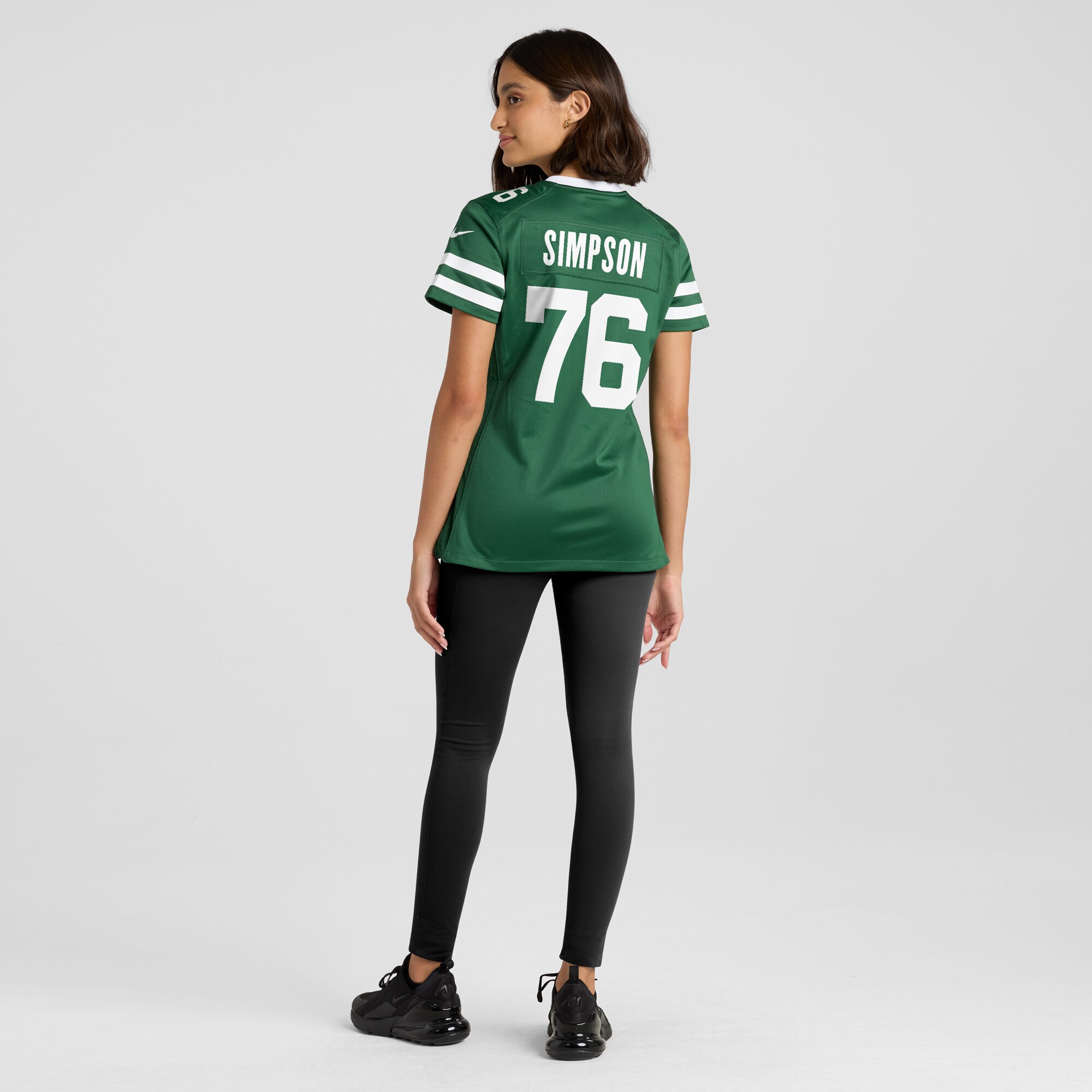 Women's New York Jets John Simpson Legacy Green Game Jersey JS4181 nicesnker - Image 5