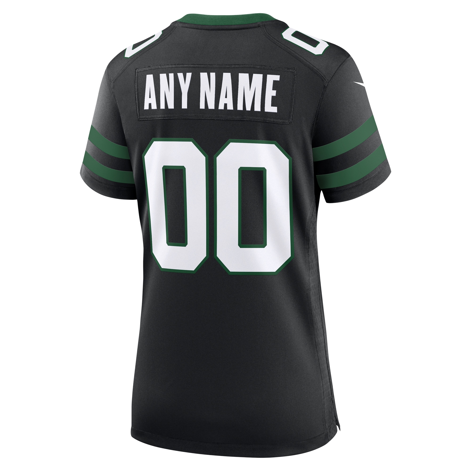Women's New York Jets Legacy Black Alternate Custom Game Jersey JS2278 nicesnker - Image 3