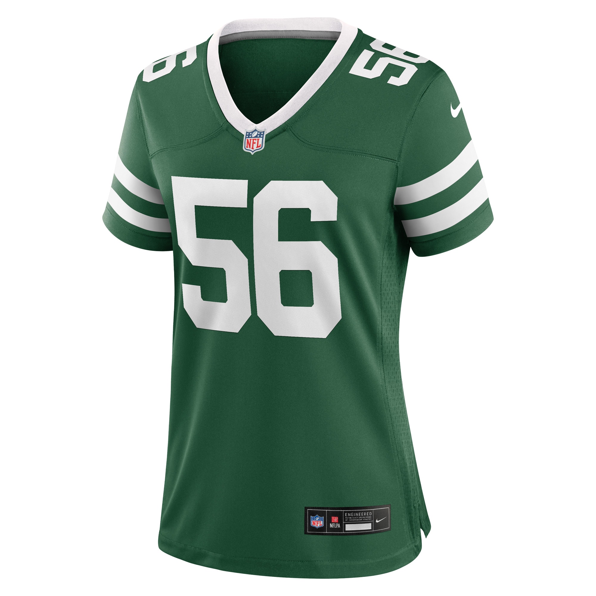 Women's New York Jets Legacy Quincy Williams Green Game Player Jersey JS2199 nicesnker - Image 2