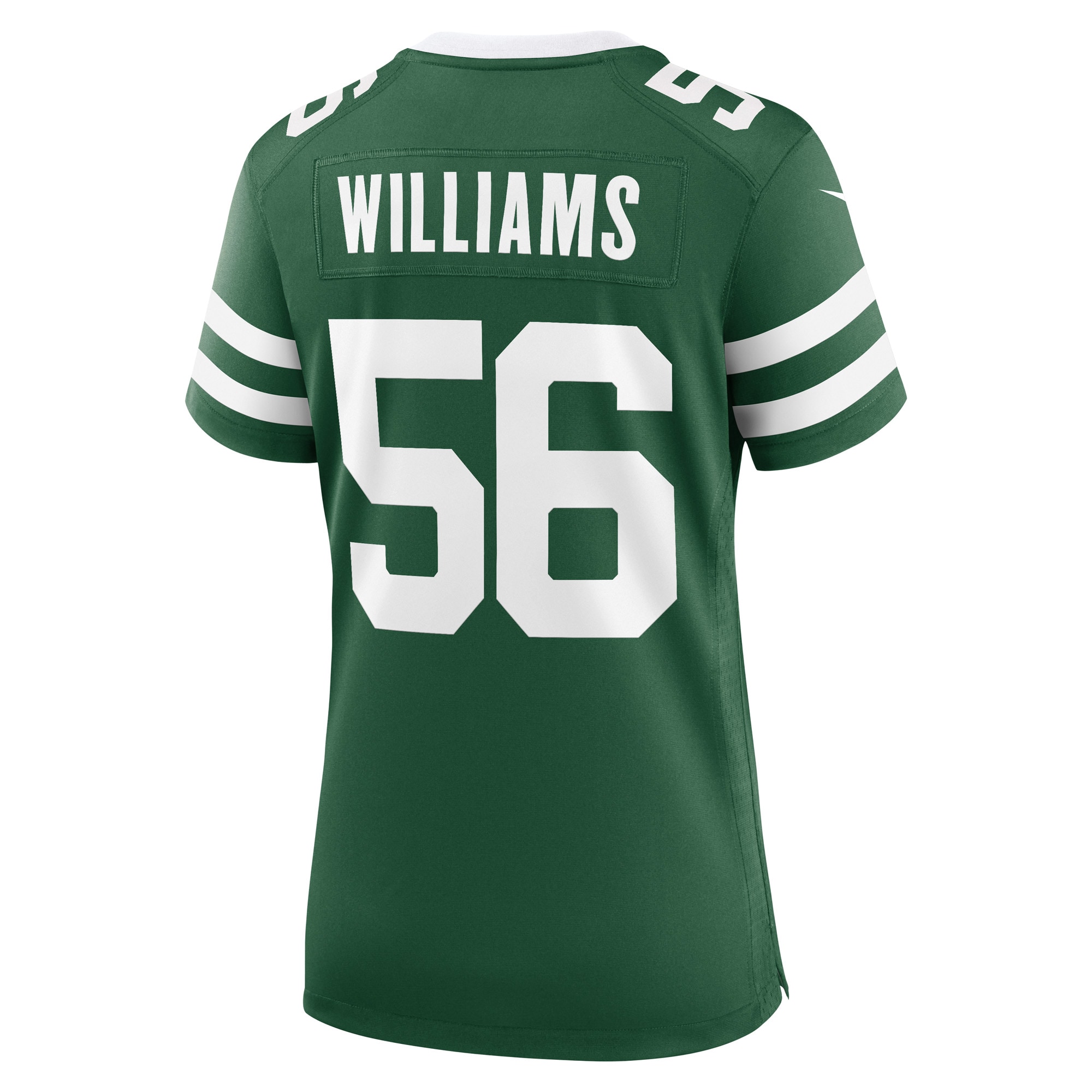 Women's New York Jets Legacy Quincy Williams Green Game Player Jersey JS2199 nicesnker - Image 3