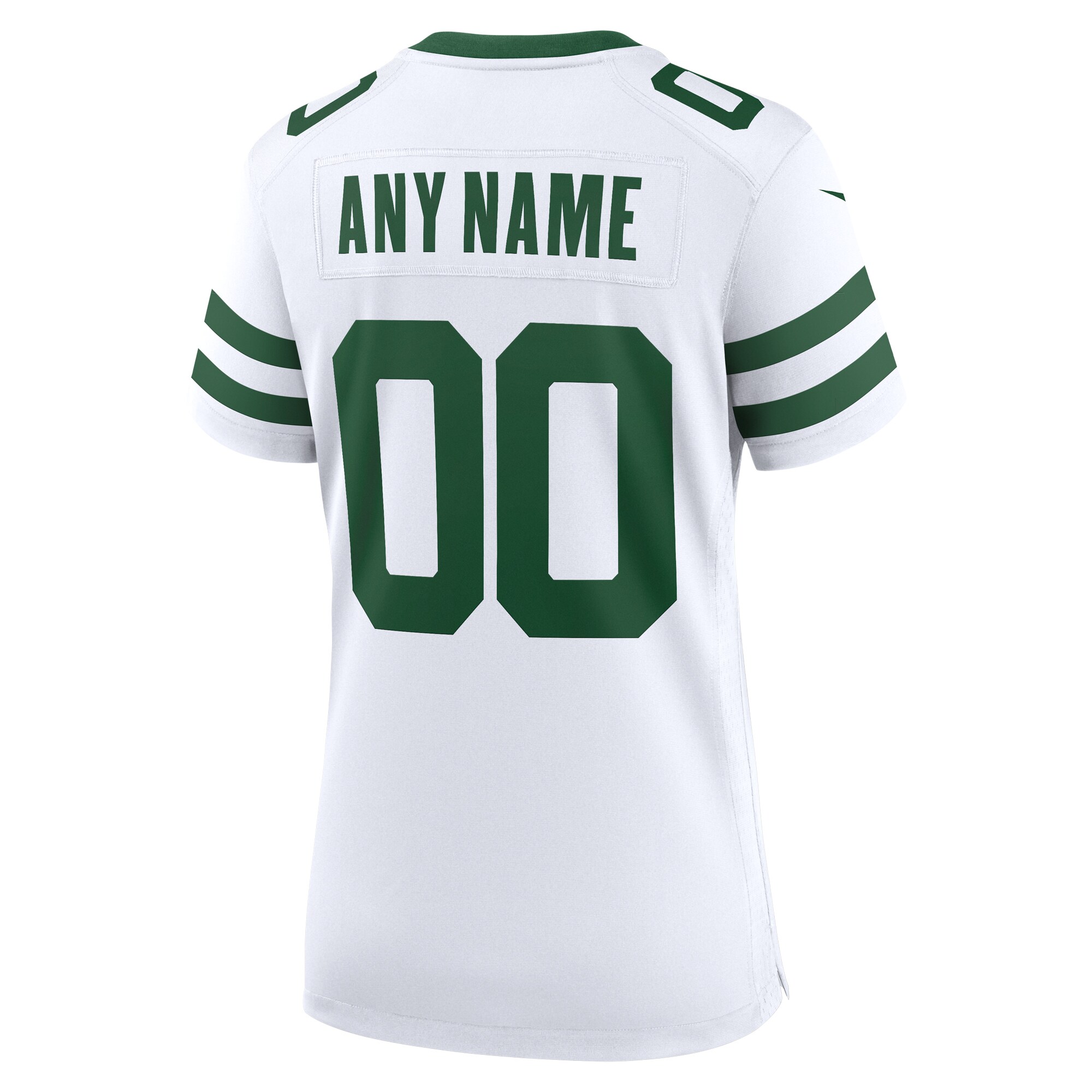 Women's New York Jets Legacy White Custom Game Jersey JS4250 nicesnker - Image 3