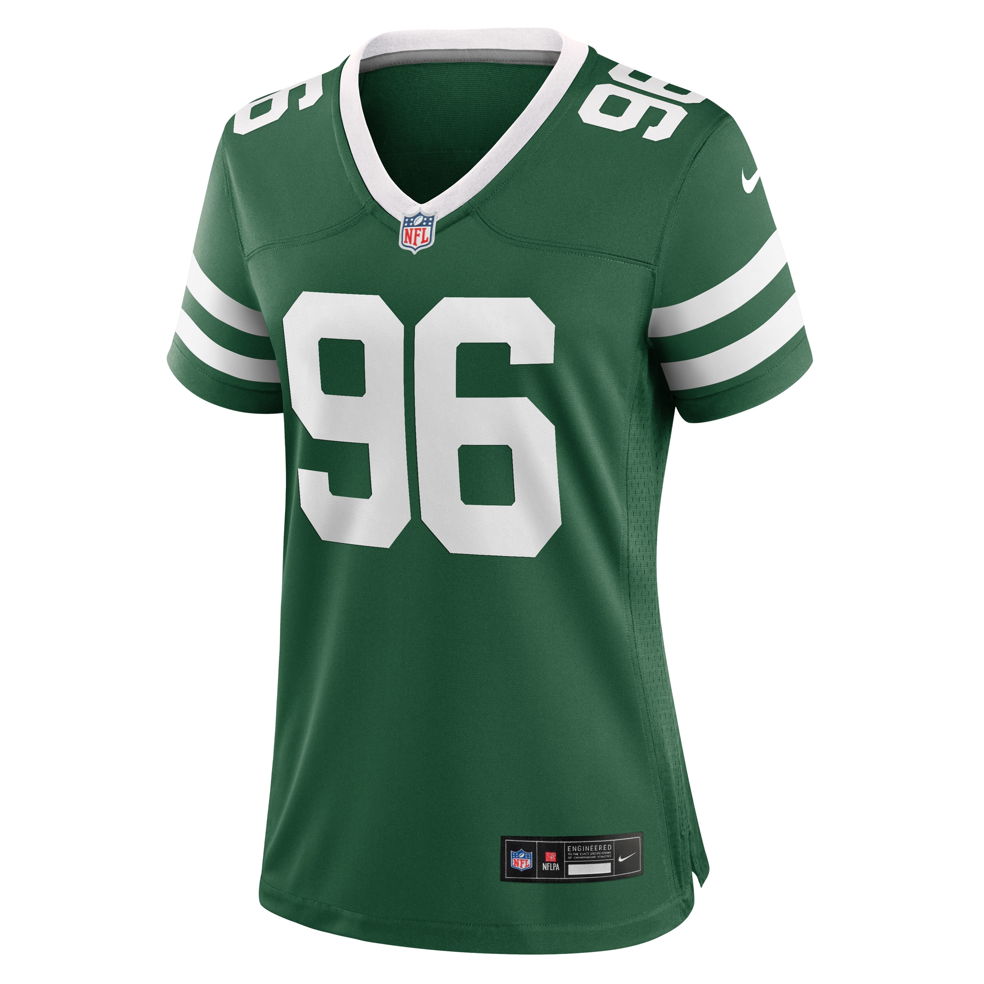 Women's New York Jets Leonard Taylor III Legacy Green Team Game Jersey JS4016 nicesnker - Image 2