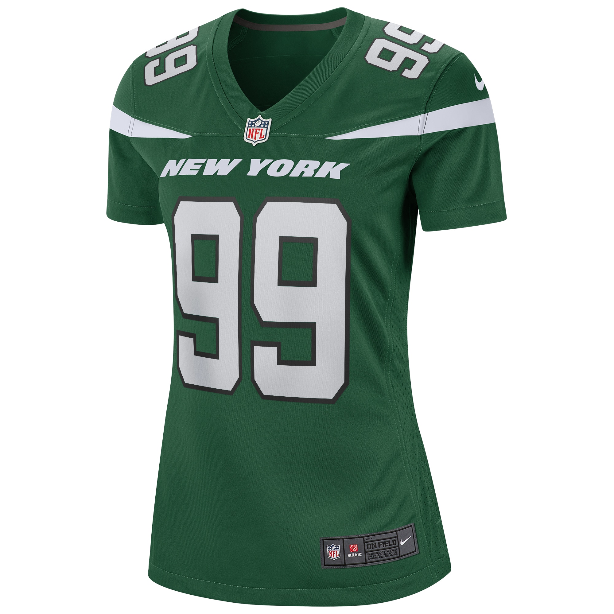 Women's New York Jets Mark Gastineau Gotham Green Game Retired Player Jersey JS2116 nicesnker - Image 2