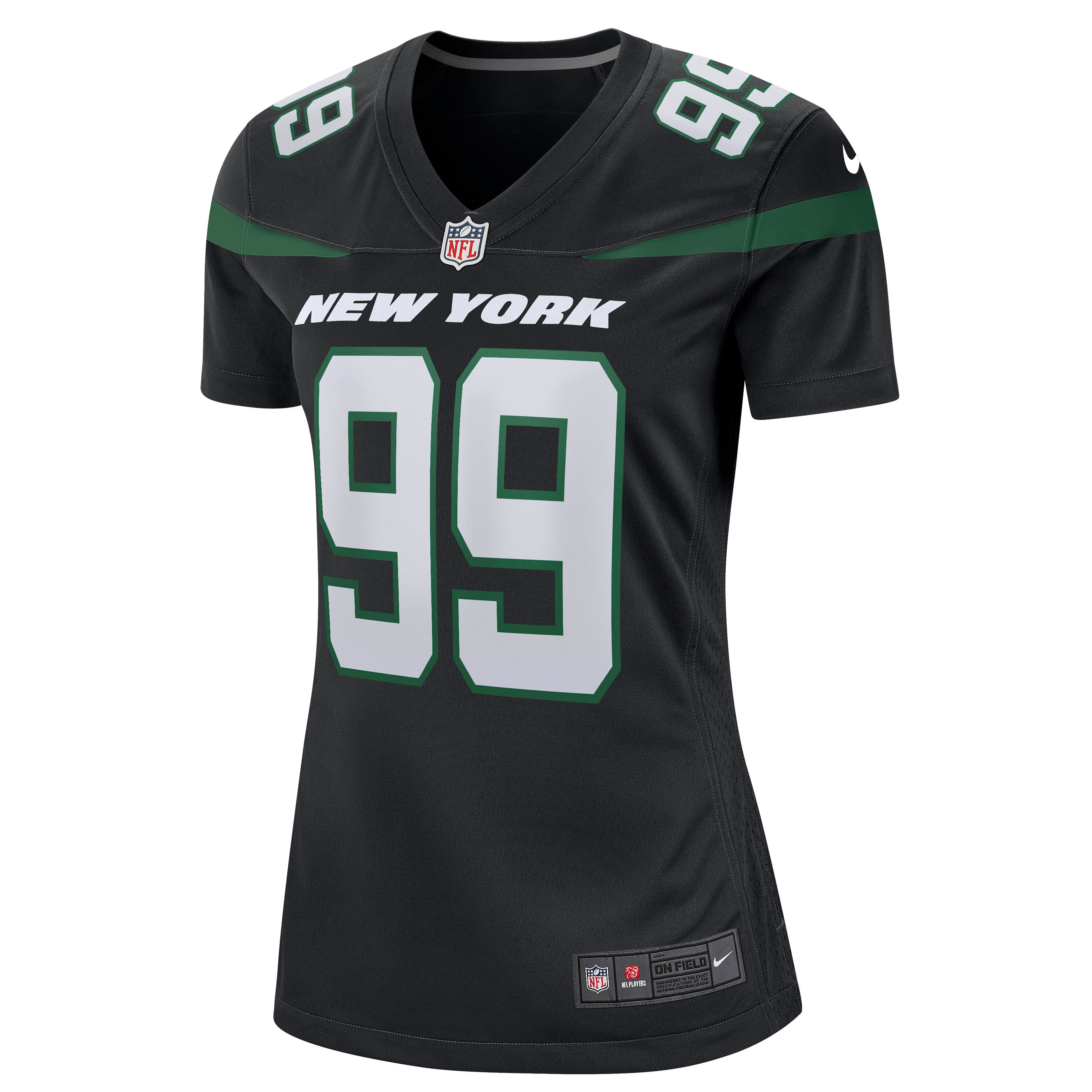 Women's New York Jets Mark Gastineau Stealth Black Game Jersey JS8572 nicesnker - Image 2