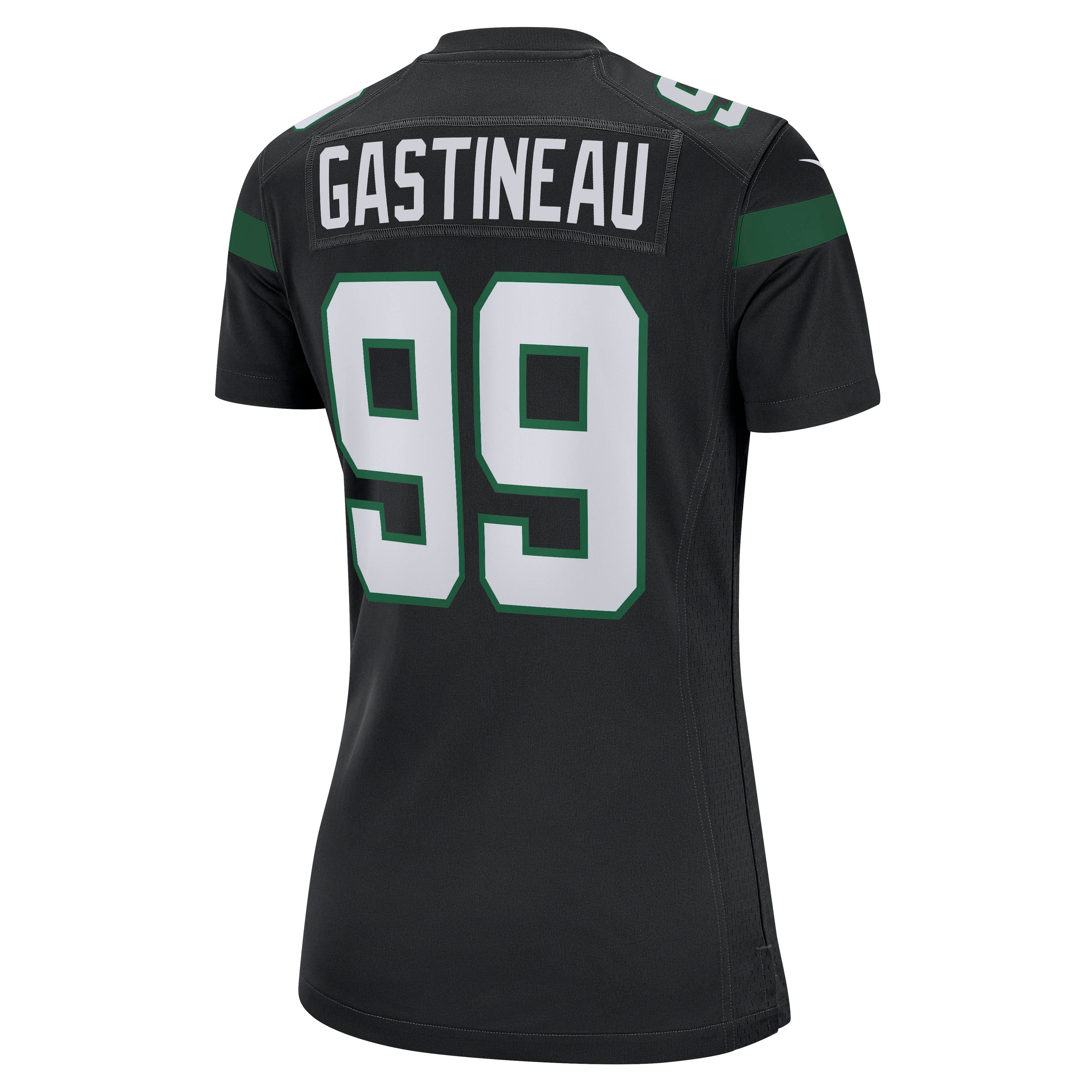 Women's New York Jets Mark Gastineau Stealth Black Game Jersey JS8572 nicesnker - Image 3
