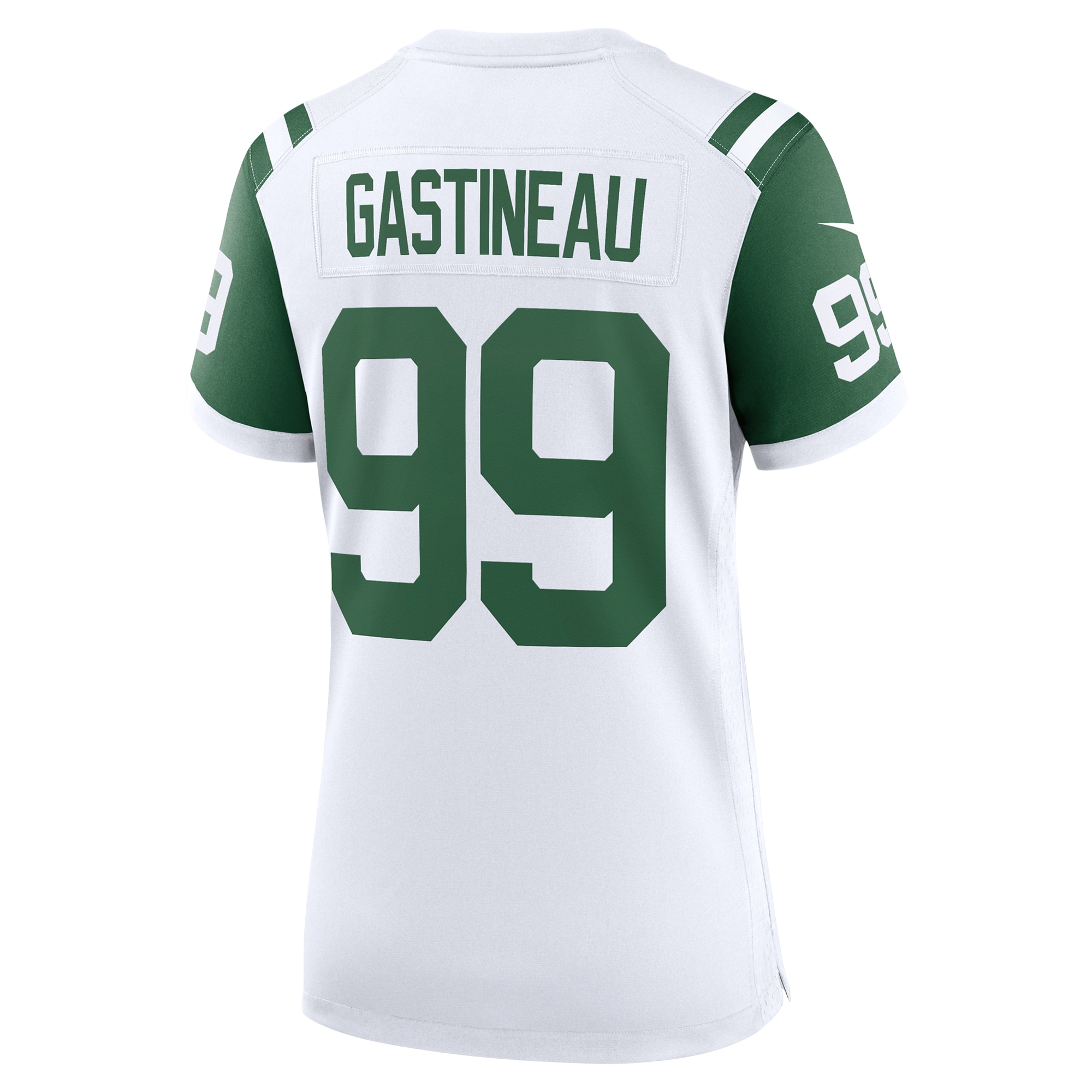 Women's New York Jets Mark Gastineau White Classic Alternate Retired Player Game Jersey JS2813 nicesnker - Image 3