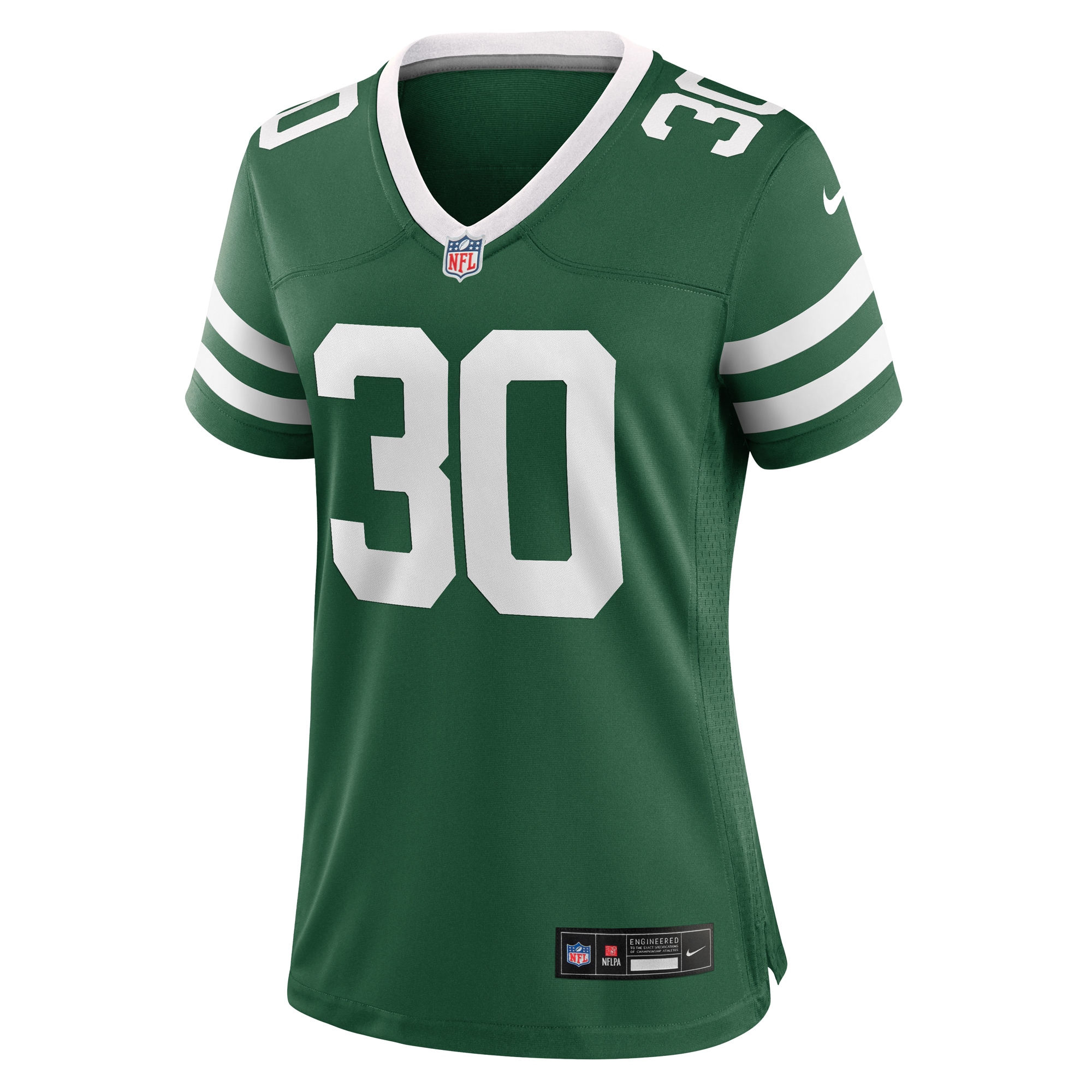 Women's New York Jets Michael Carter II Legacy Green Team Game Jersey JS4386 nicesnker - Image 2