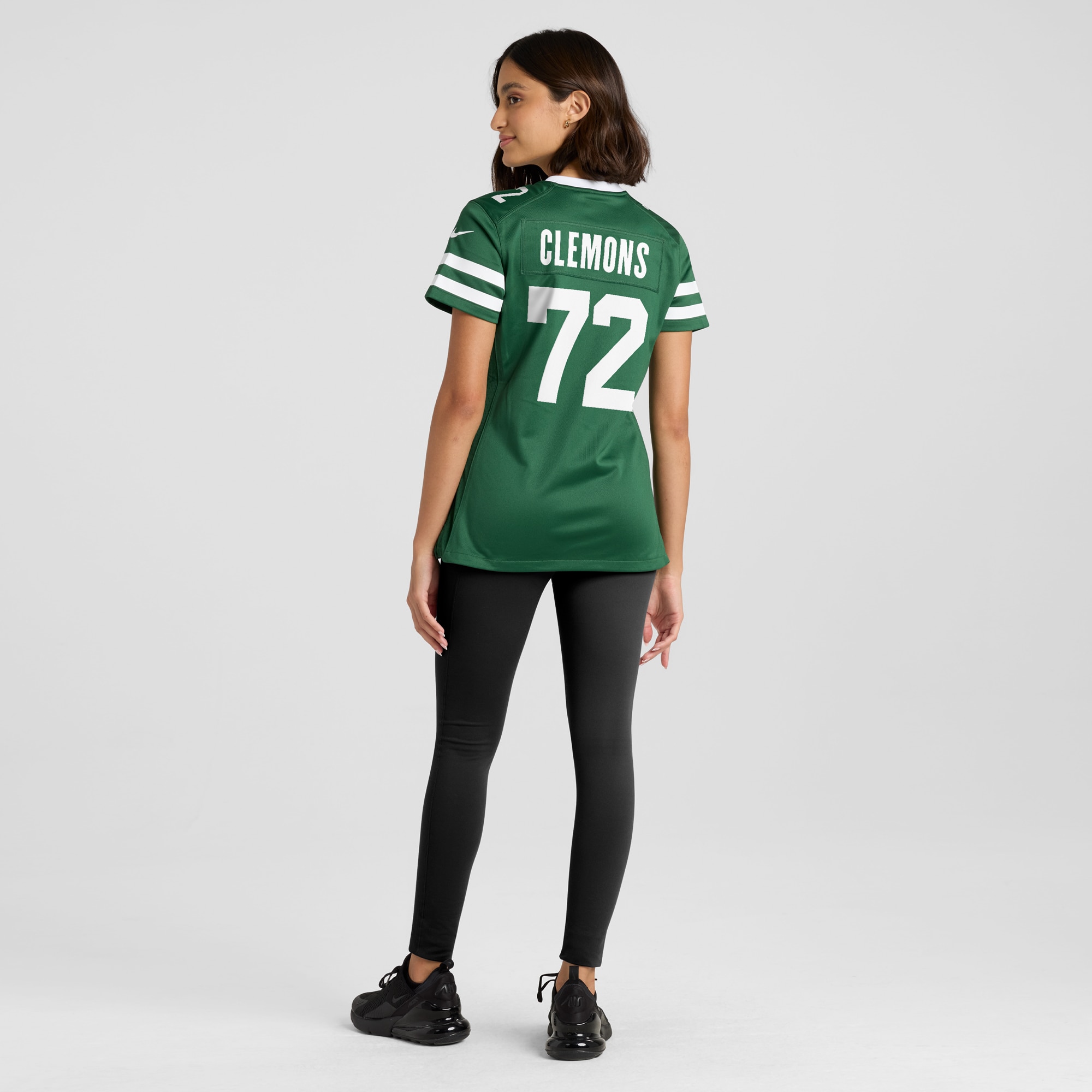 Women's New York Jets Micheal Clemons Legacy Green Team Game Jersey JS3860 nicesnker - Image 5