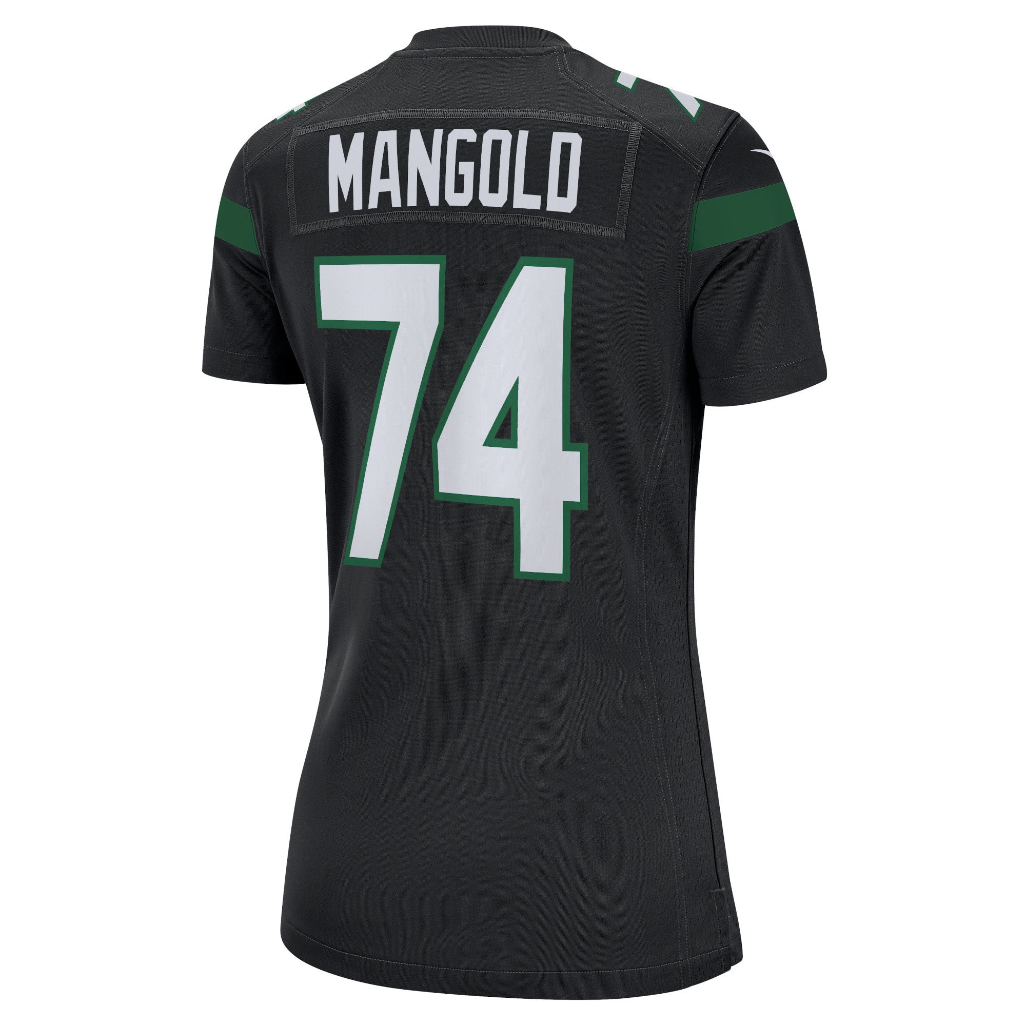 Women's New York Jets Nick Mangold Black Retired Player Jersey JS2494 nicesnker - Image 3