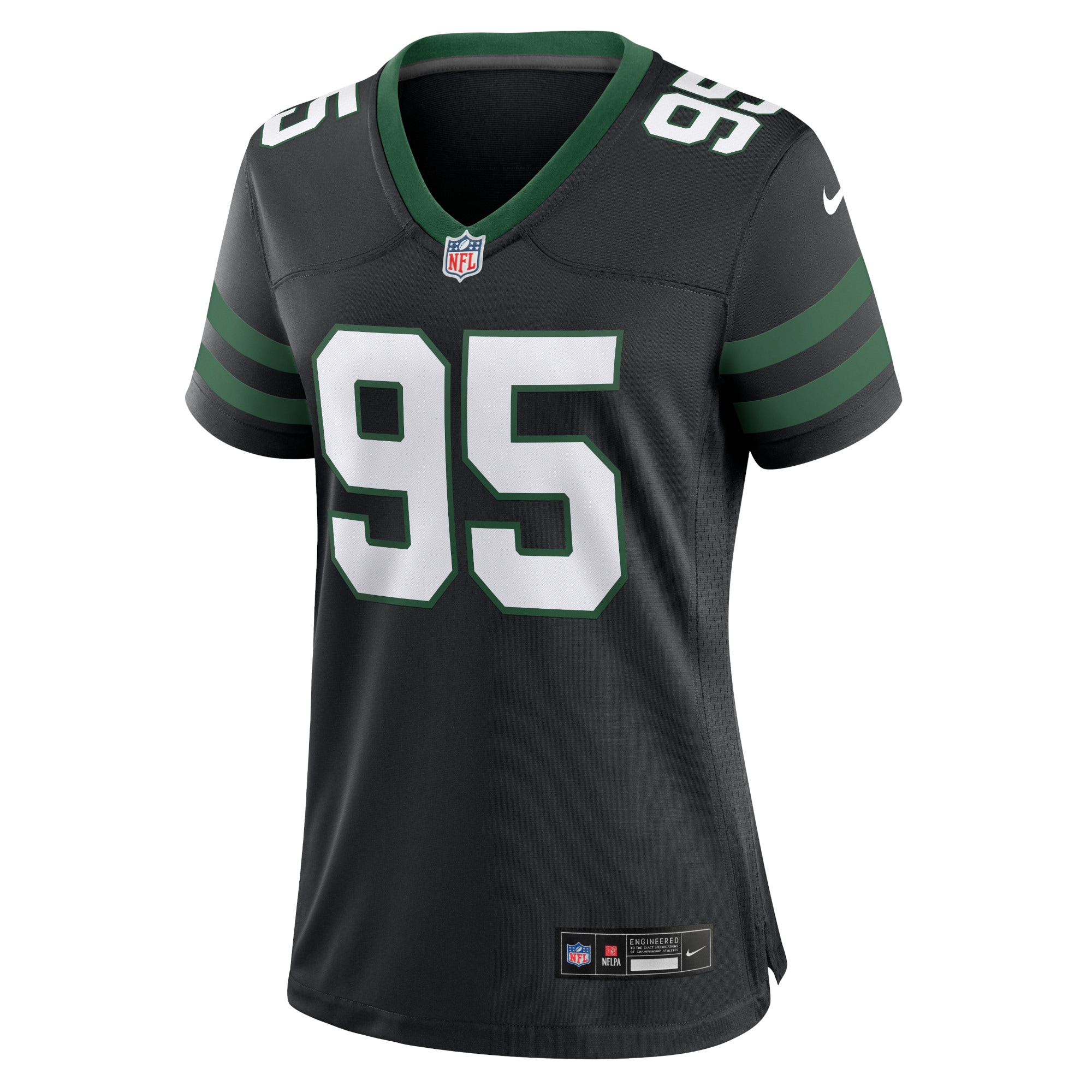 Women's New York Jets Quinnen Williams Legacy Black Alternate Game Jersey JS5092 nicesnker - Image 2