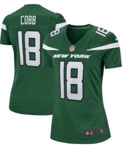 Women's New York Jets Randall Cobb Gotham Green Game Jersey JS9257 nicesnker
