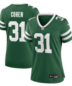 Women's New York Jets Tarik Cohen Legacy Green Team Game Jersey JS9249 nicesnker