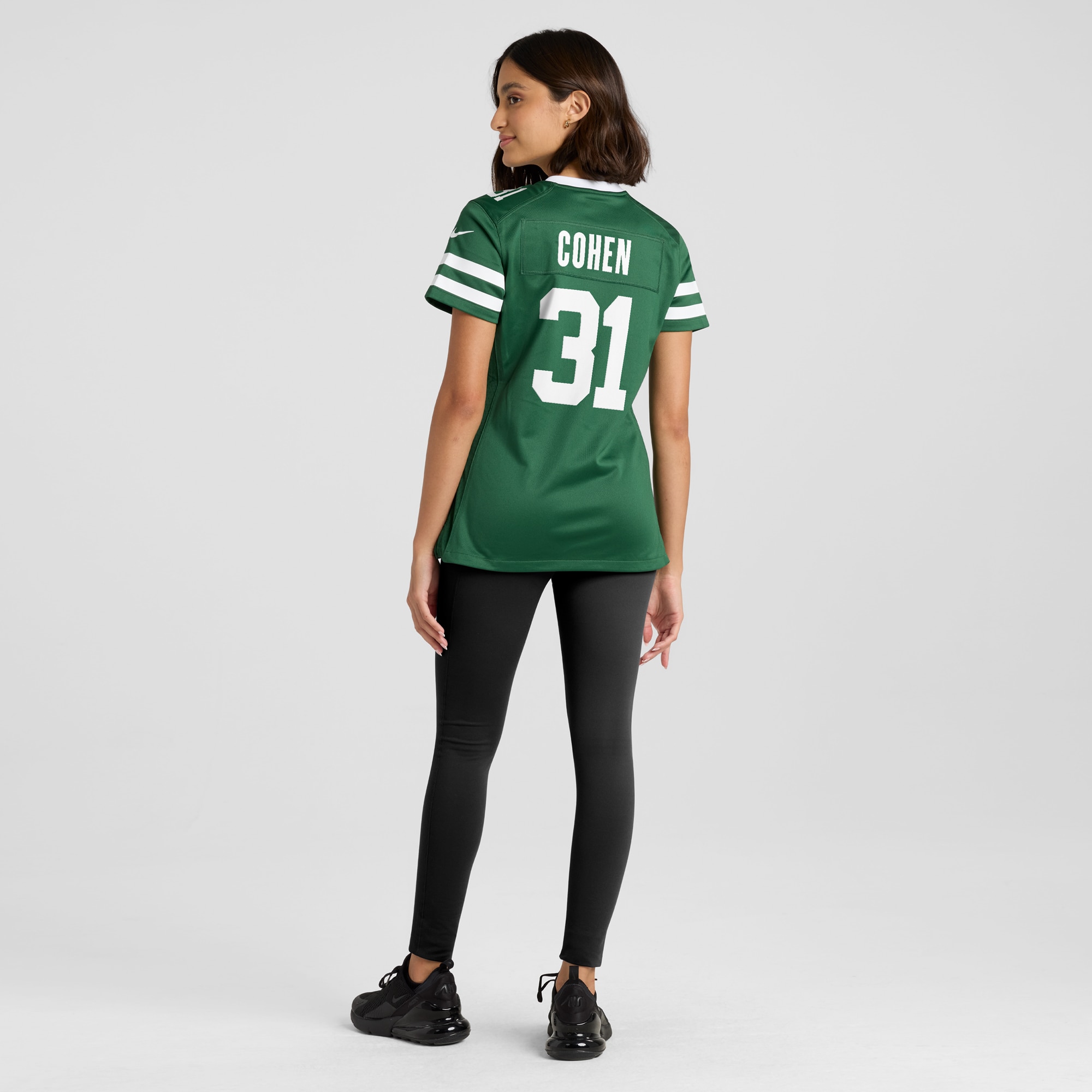 Women's New York Jets Tarik Cohen Legacy Green Team Game Jersey JS9249 nicesnker - Image 5