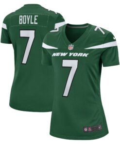 Women's New York Jets Tim Boyle Gotham Green Game Jersey JS2413 nicesnker