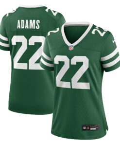 Women's New York Jets Tony Adams Legacy Green Team Game Jersey JS5030 nicesnker