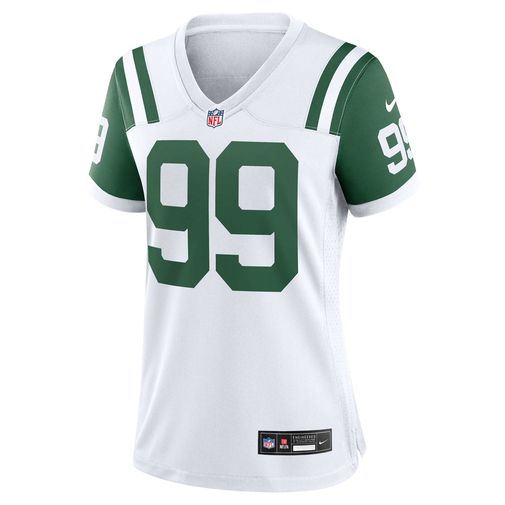 Women's New York Jets Will McDonald IV White Classic Alternate Player Game Jersey JS5208 nicesnker - Image 2