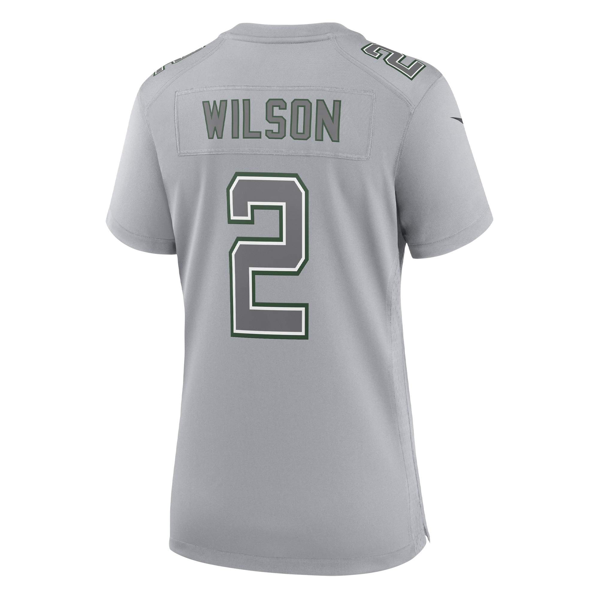 Women's New York Jets Zach Wilson Gray Atmosphere Fashion Game Jersey JS2909 nicesnker - Image 3