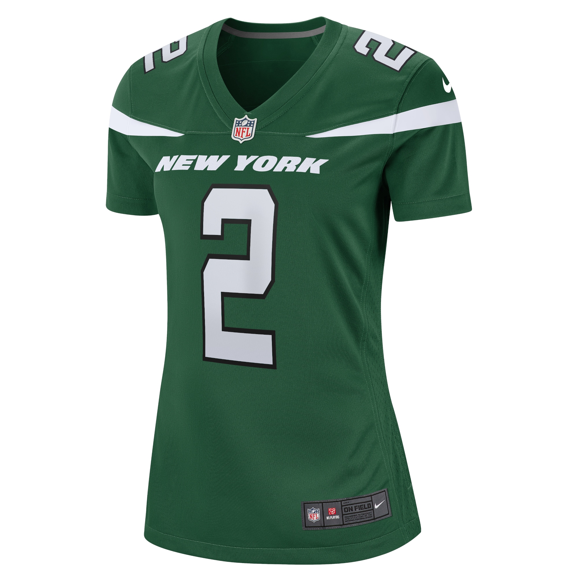 Women's New York Jets Zach Wilson Green Player Jersey JS3378 nicesnker - Image 2