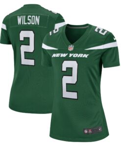 Women's New York Jets Zach Wilson Green Player Jersey JS3378 nicesnker