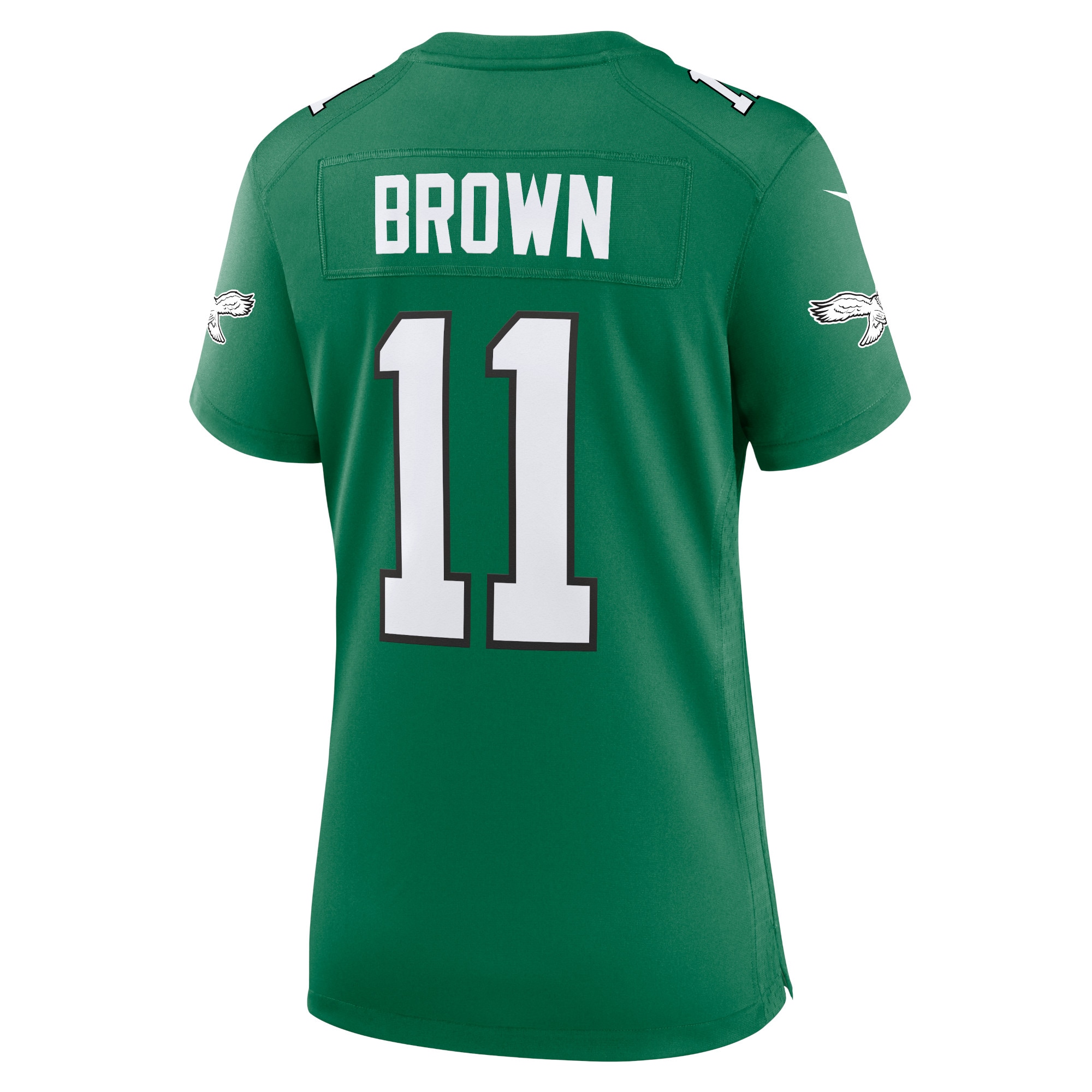 Women's Philadelphia Eagles A.J. Brown Kelly Green Player Jersey JS9478 nicesnker - Image 3