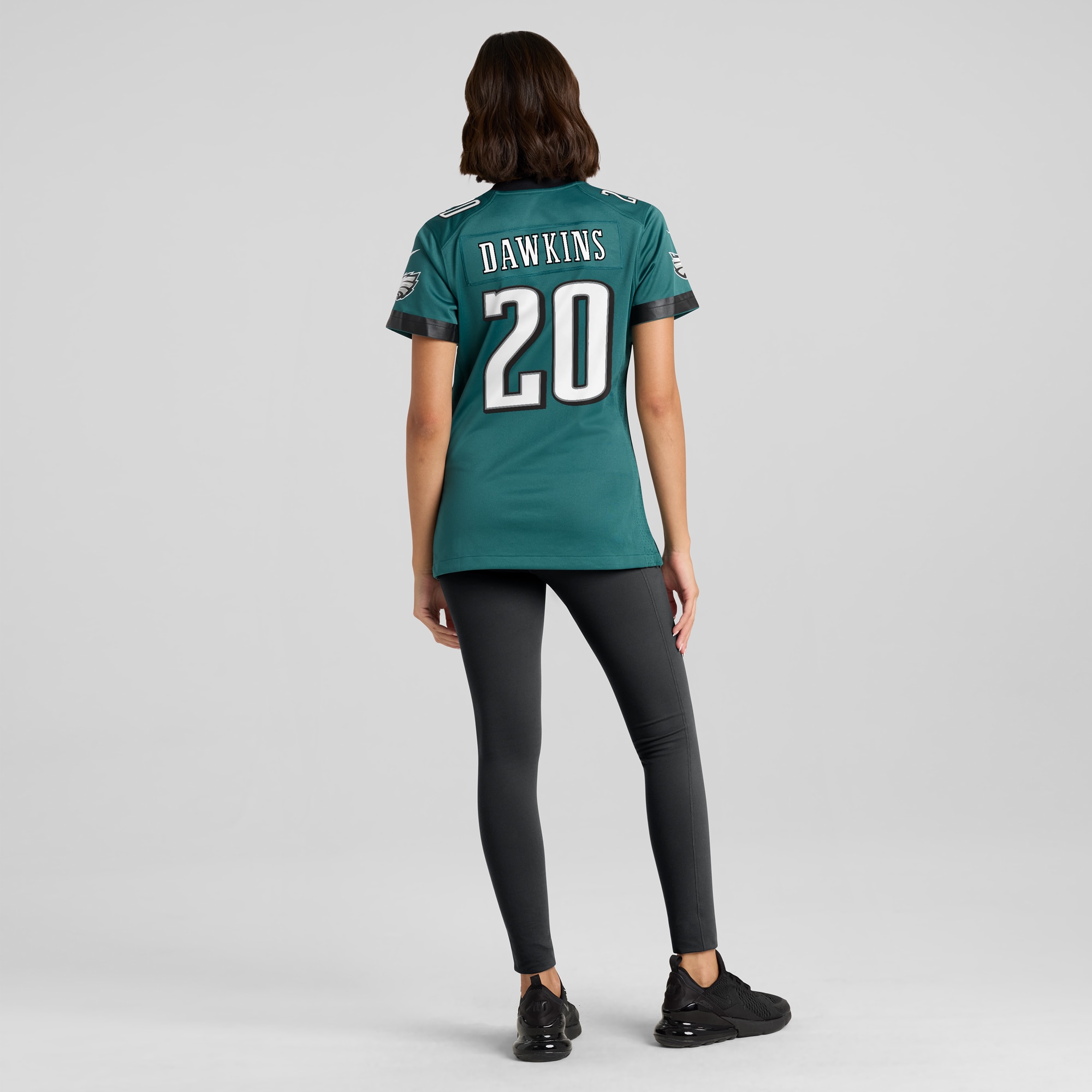 Women's Philadelphia Eagles Brian Dawkins Midnight Green Retired Player Game Jersey JS6030 nicesnker - Image 5