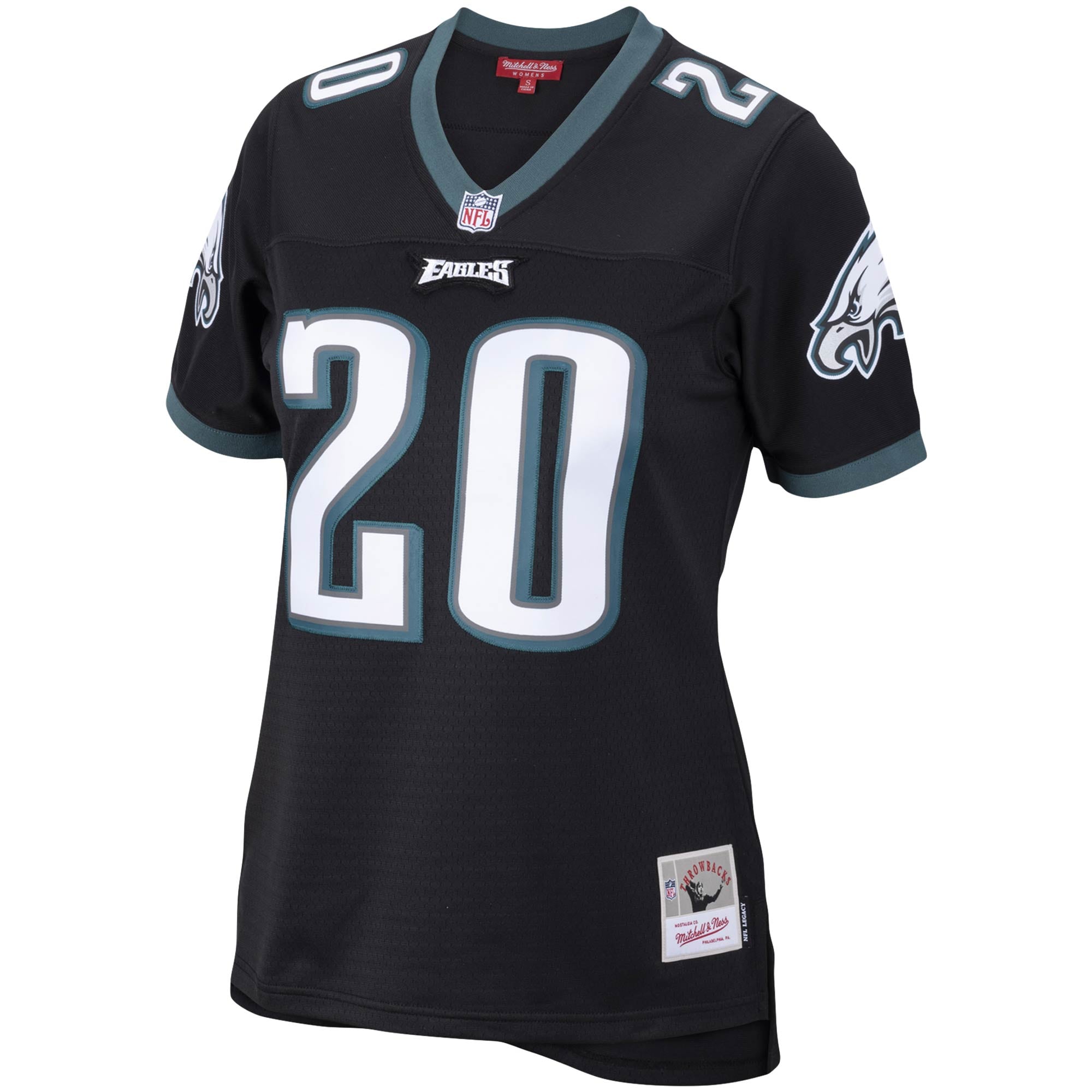 Women's Philadelphia Eagles Brian Dawkins Mitchell & Ness Black Legacy Team Jersey JS5903 nicesnker - Image 2