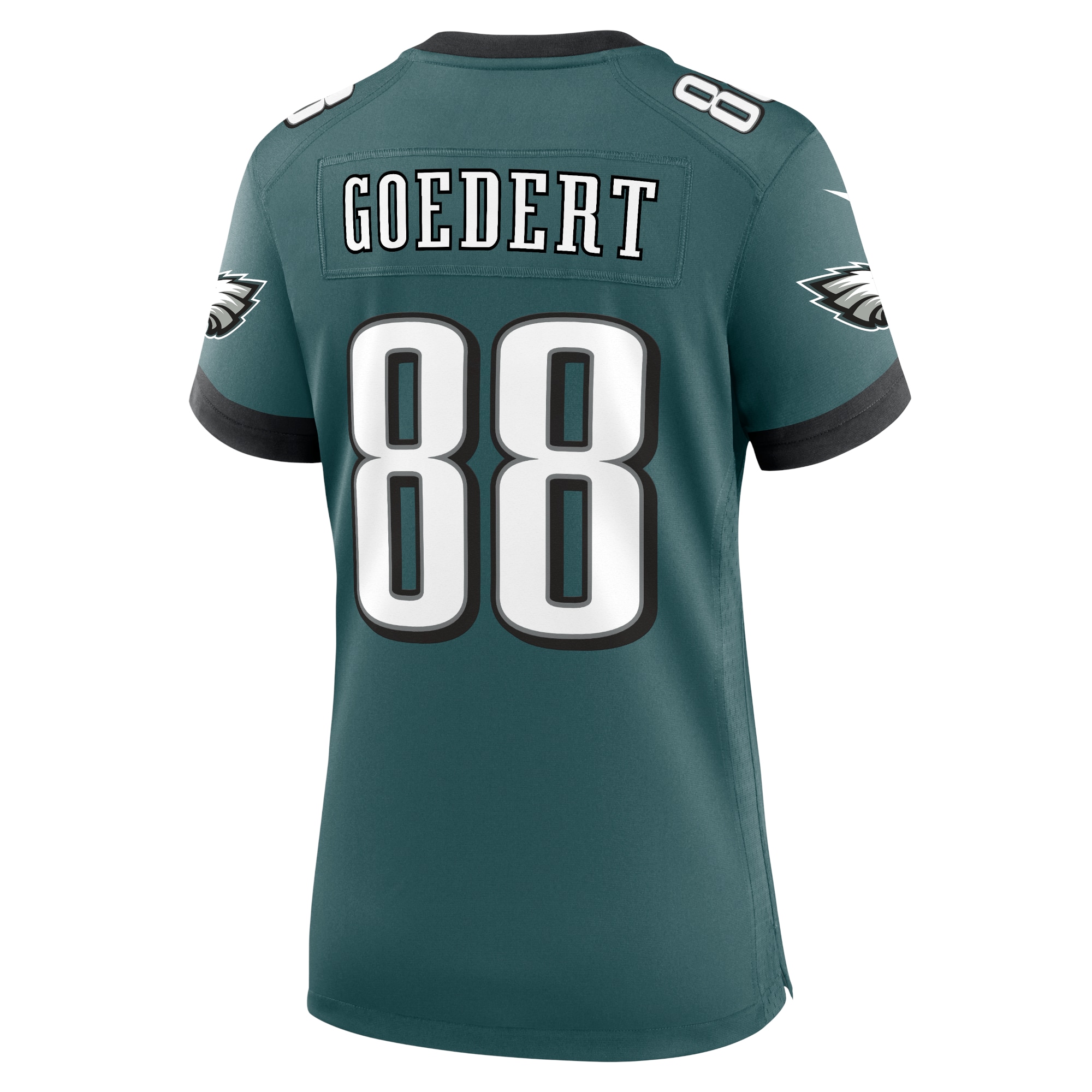 Women's Philadelphia Eagles Dallas Goedert Midnight Green Team Game Jersey JS8932 nicesnker - Image 3