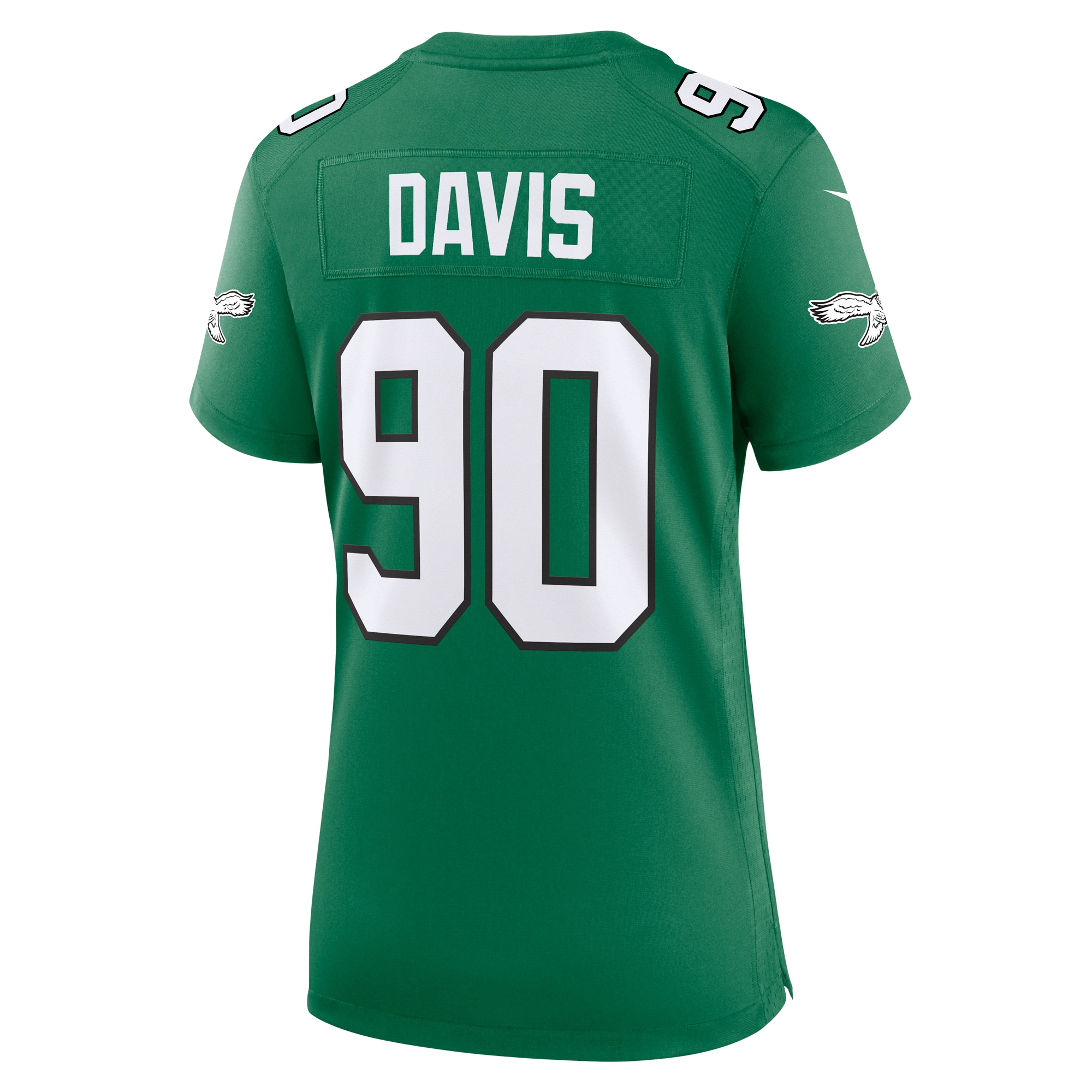 Women's Philadelphia Eagles Davis Kelly Green Alternate Game Jersey JS1235 nicesnker - Image 3