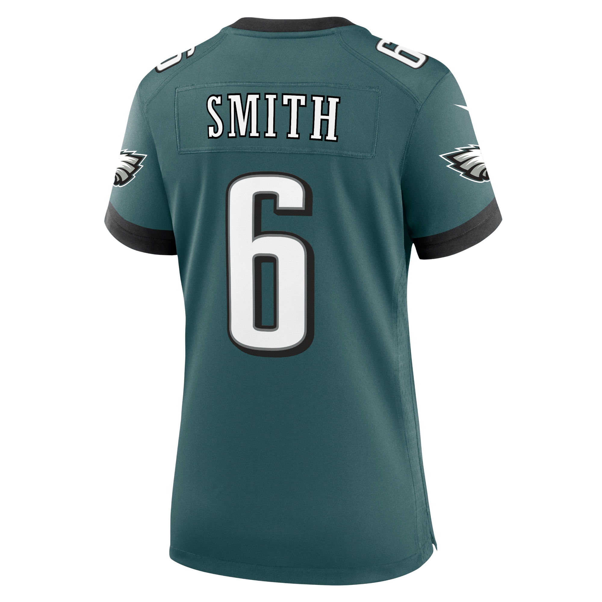 Women's Philadelphia Eagles DeVonta Smith Midnight Green Team Game Jersey JS7406 nicesnker - Image 3