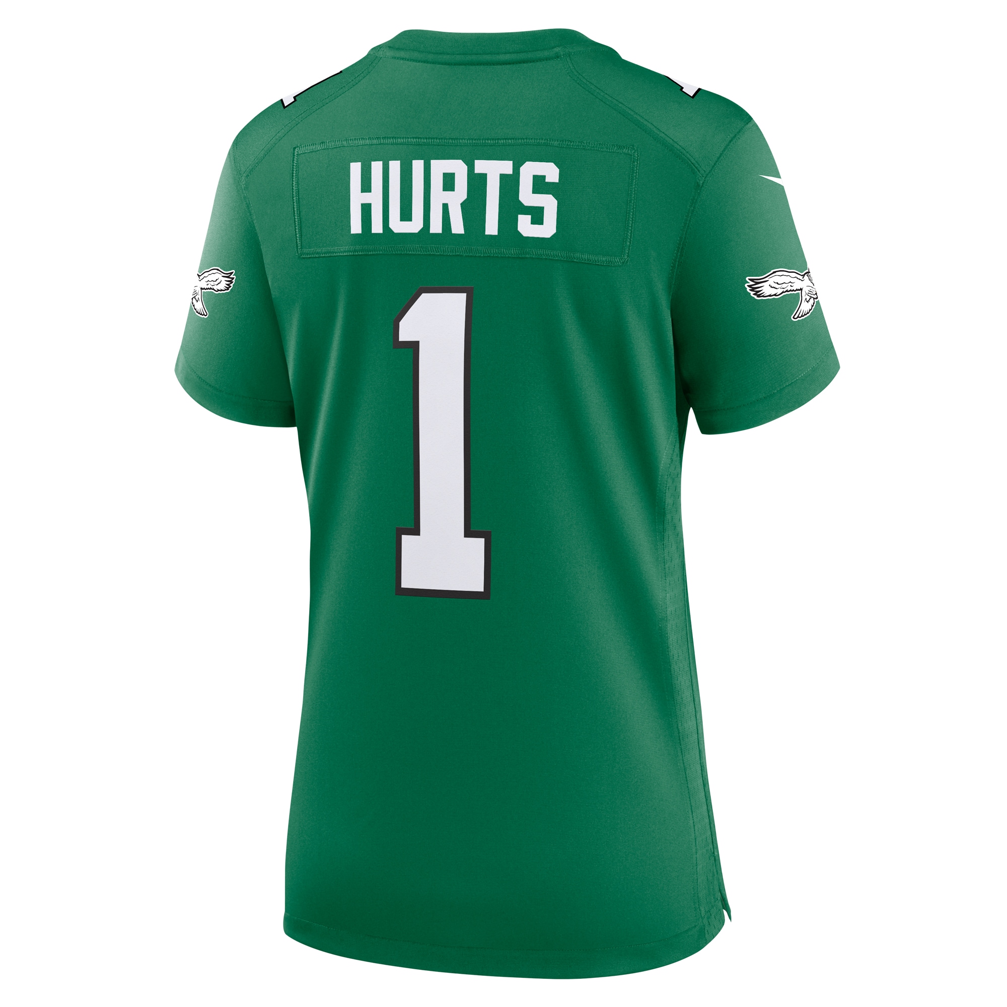 Women's Philadelphia Eagles Jalen Hurts Kelly Green Super Bowl LIX 2nd Alternate Game Jersey JS1354 nicesnker - Image 3