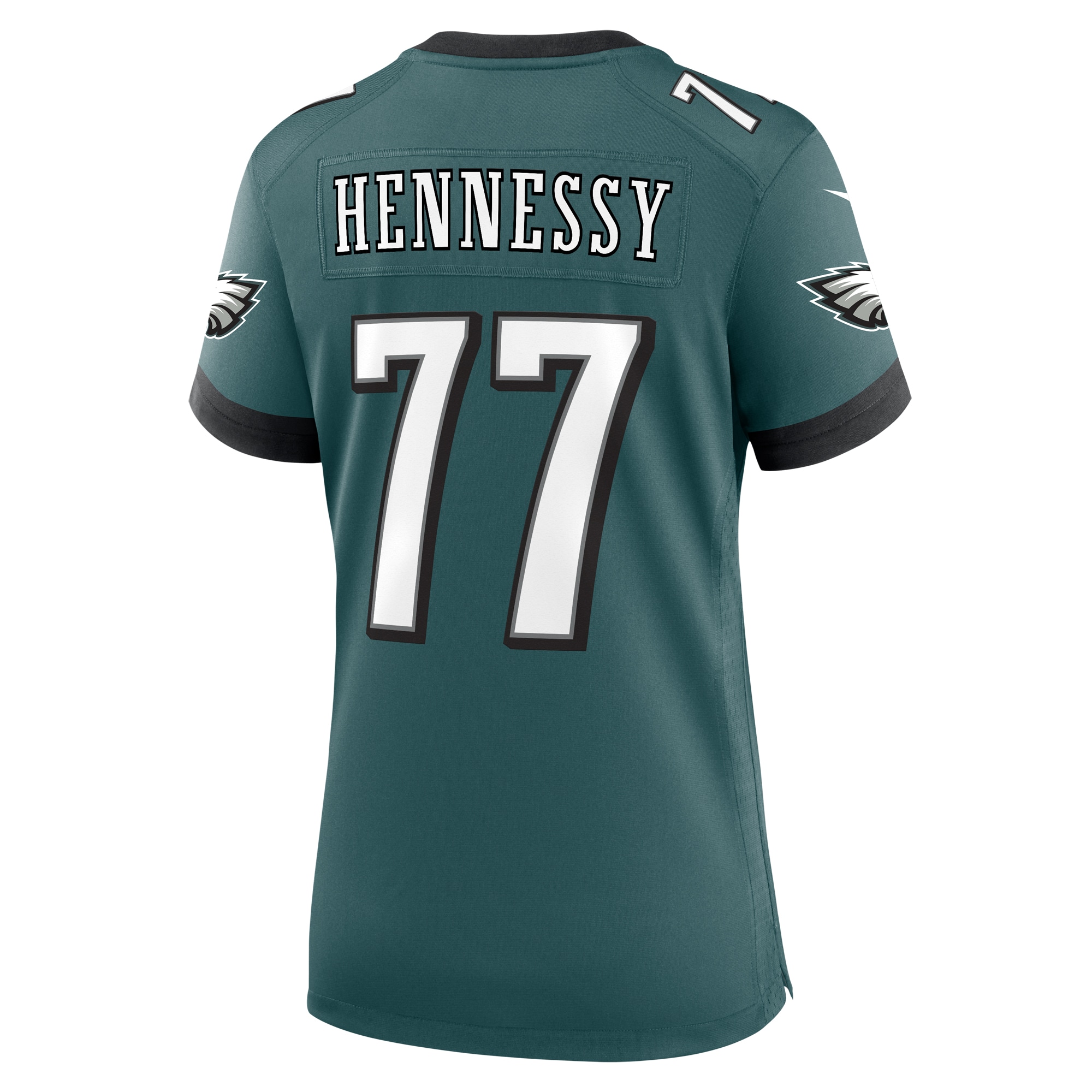 Women's Philadelphia Eagles Matt Hennessy Midnight Green Game Jersey JS9510 nicesnker - Image 3