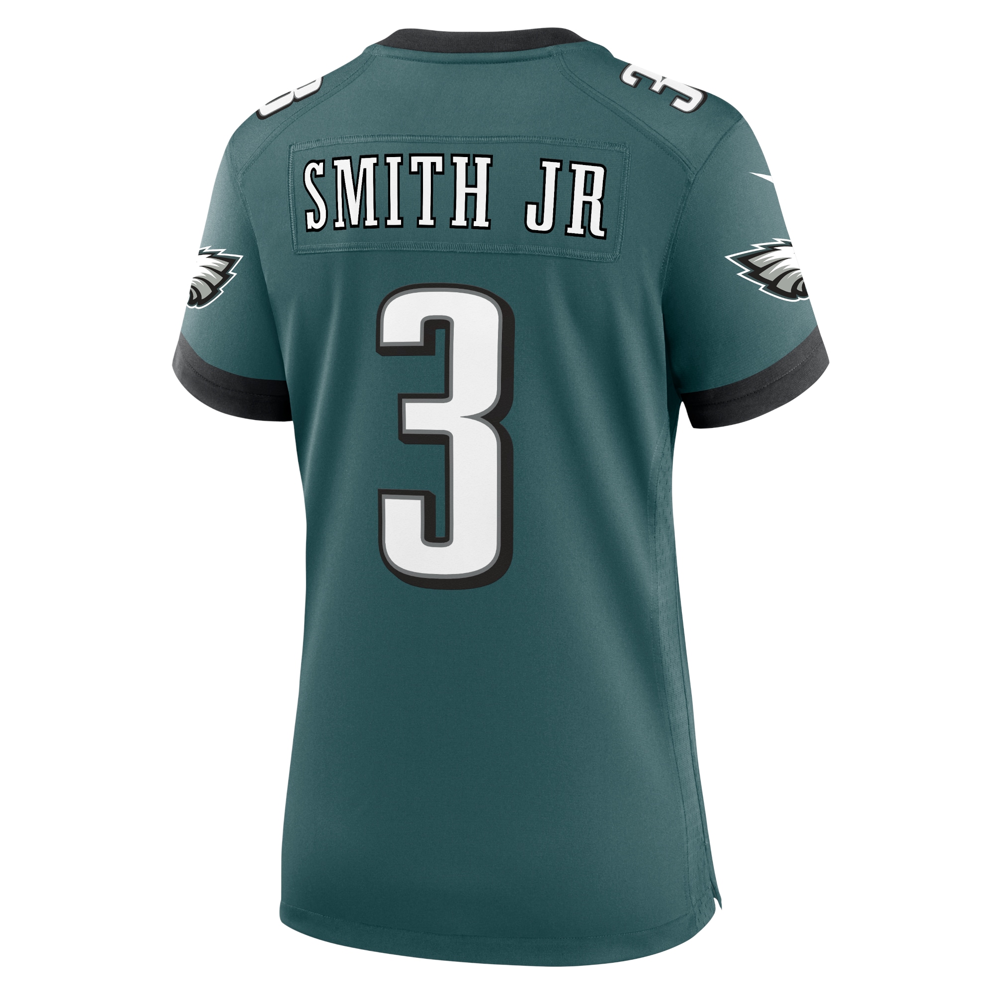 Women's Philadelphia Eagles Nolan Smith Midnight Green Team Game Jersey JS9160 nicesnker - Image 3
