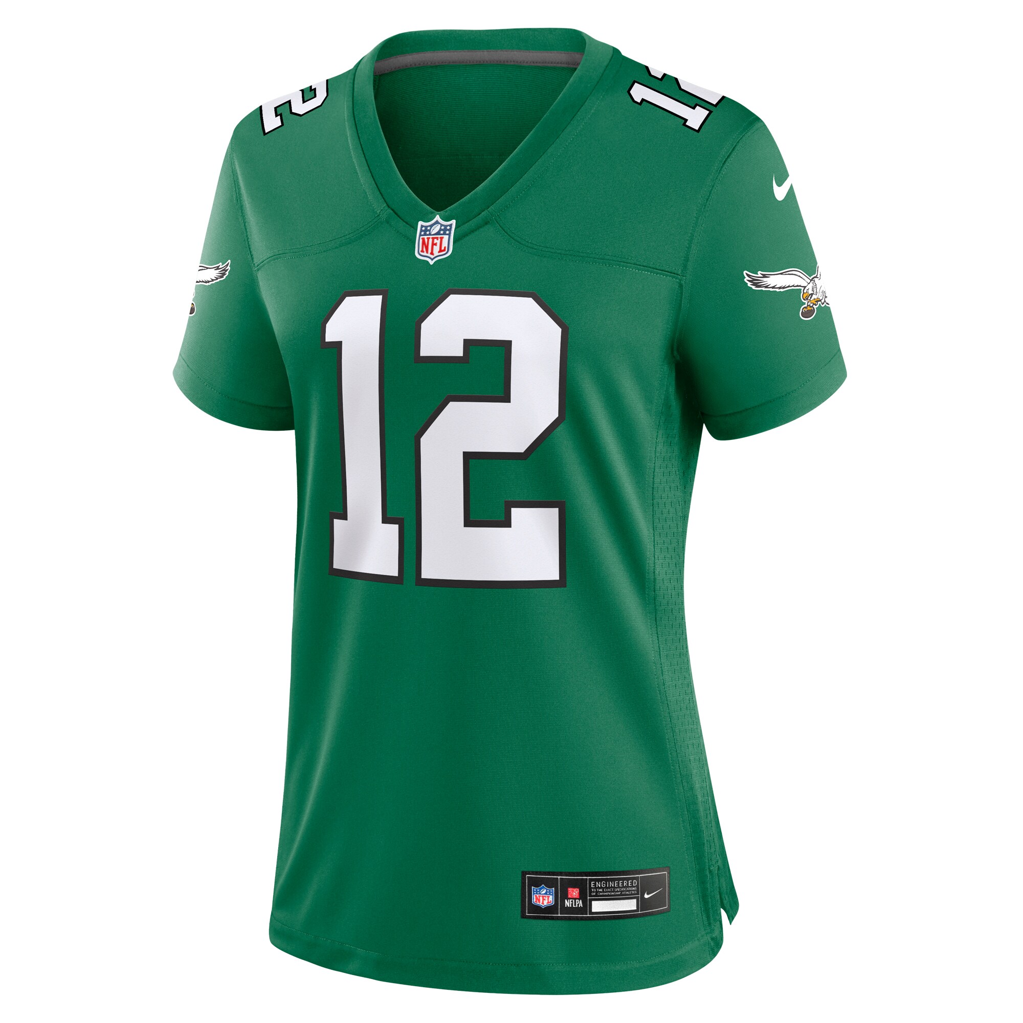 Women's Philadelphia Eagles Randall Cunningham Kelly Green Alternate Game Jersey JS3285 nicesnker - Image 2
