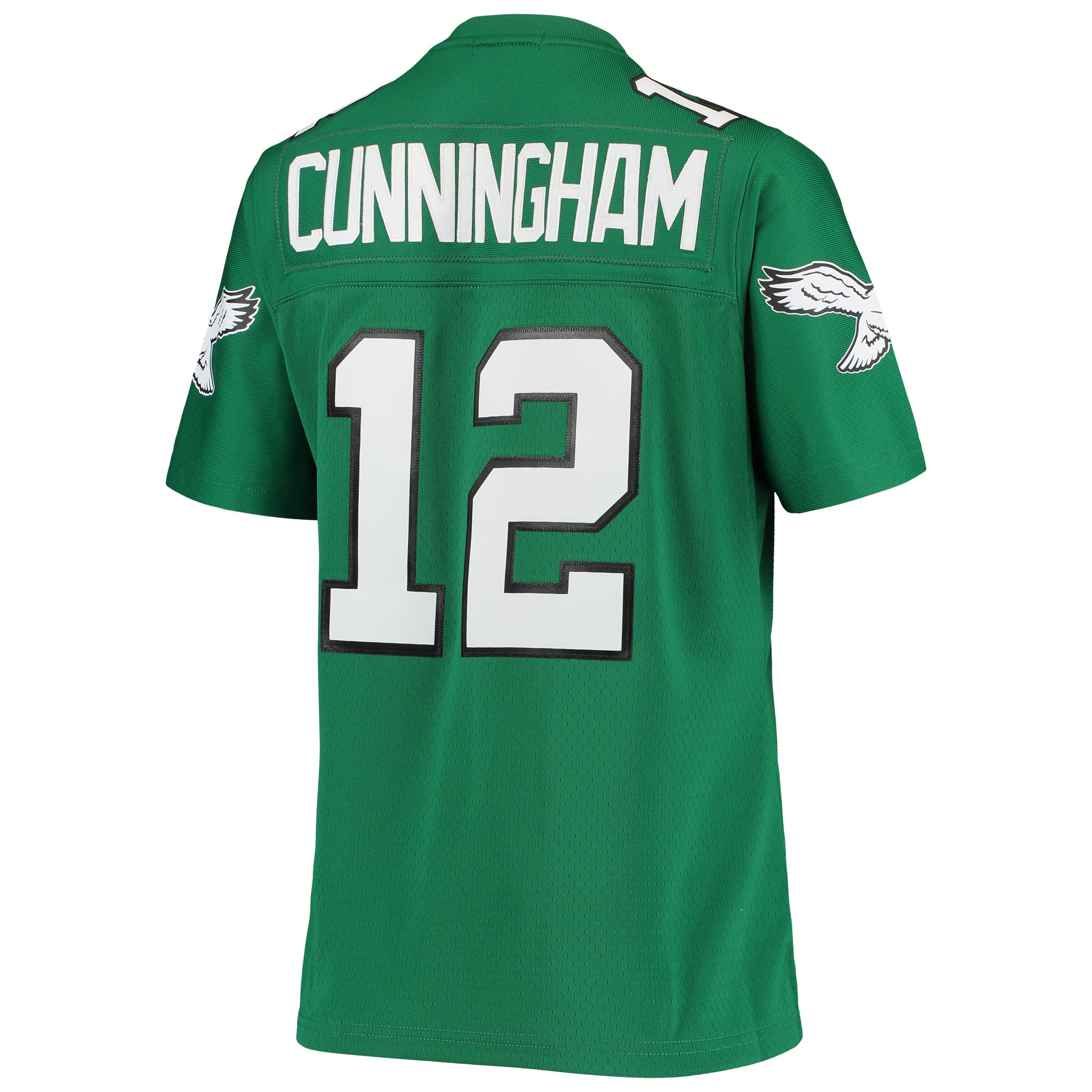 Women's Philadelphia Eagles Randall Cunningham Mitchell & Ness Kelly Green 1990 Legacy Jersey JS9824 nicesnker - Image 3