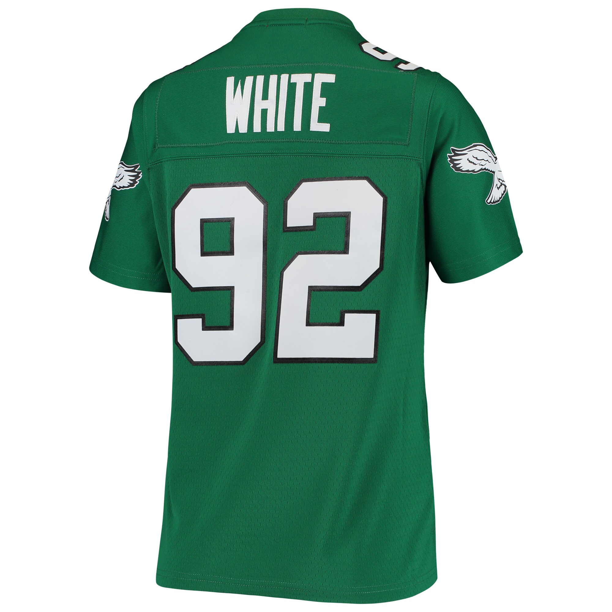 Women's Philadelphia Eagles Reggie White Mitchell & Ness Kelly Green 1990 Legacy Jersey JS2613 nicesnker - Image 3