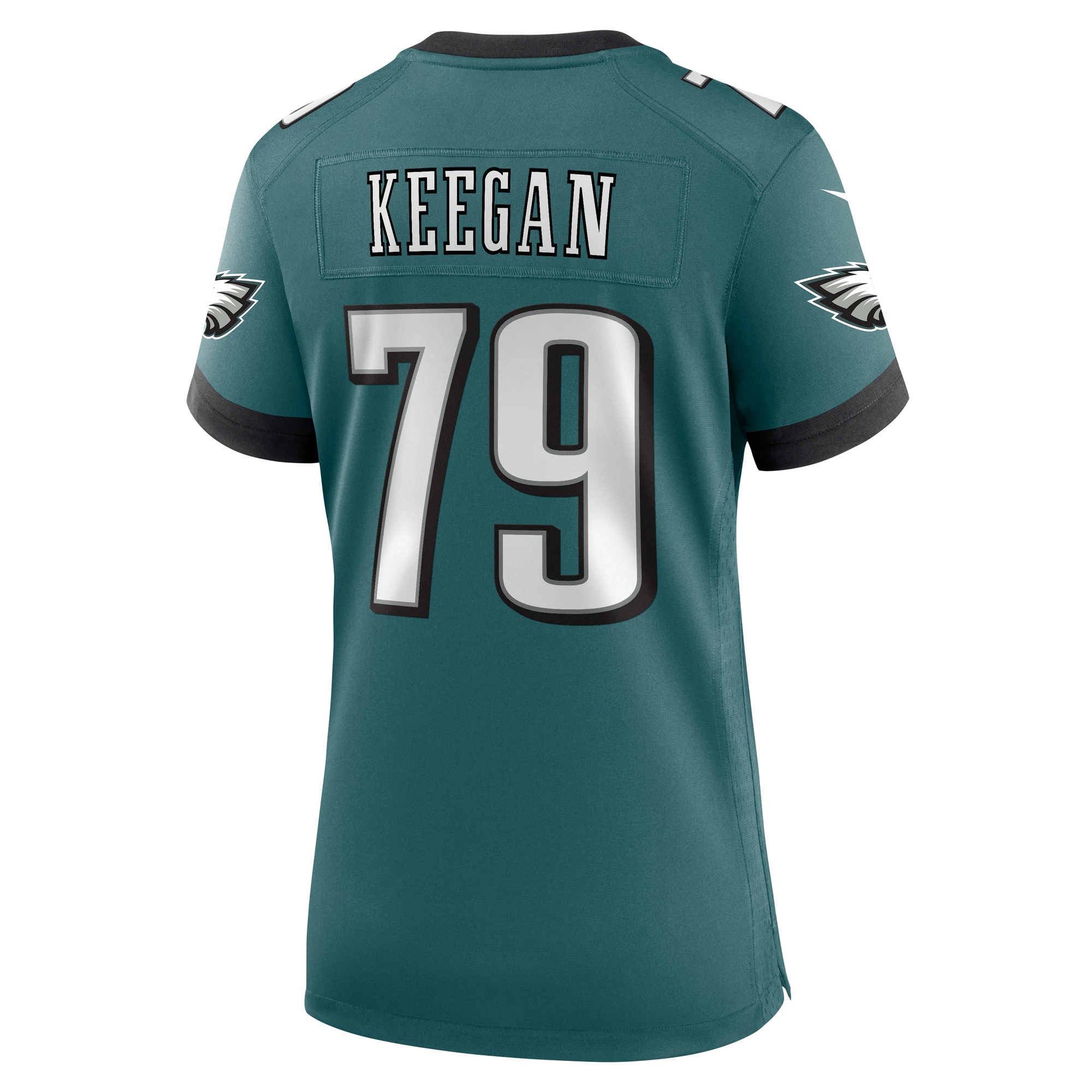 Women's Philadelphia Eagles Trevor Keegan Midnight Green Team Game Jersey JS3585 nicesnker - Image 3