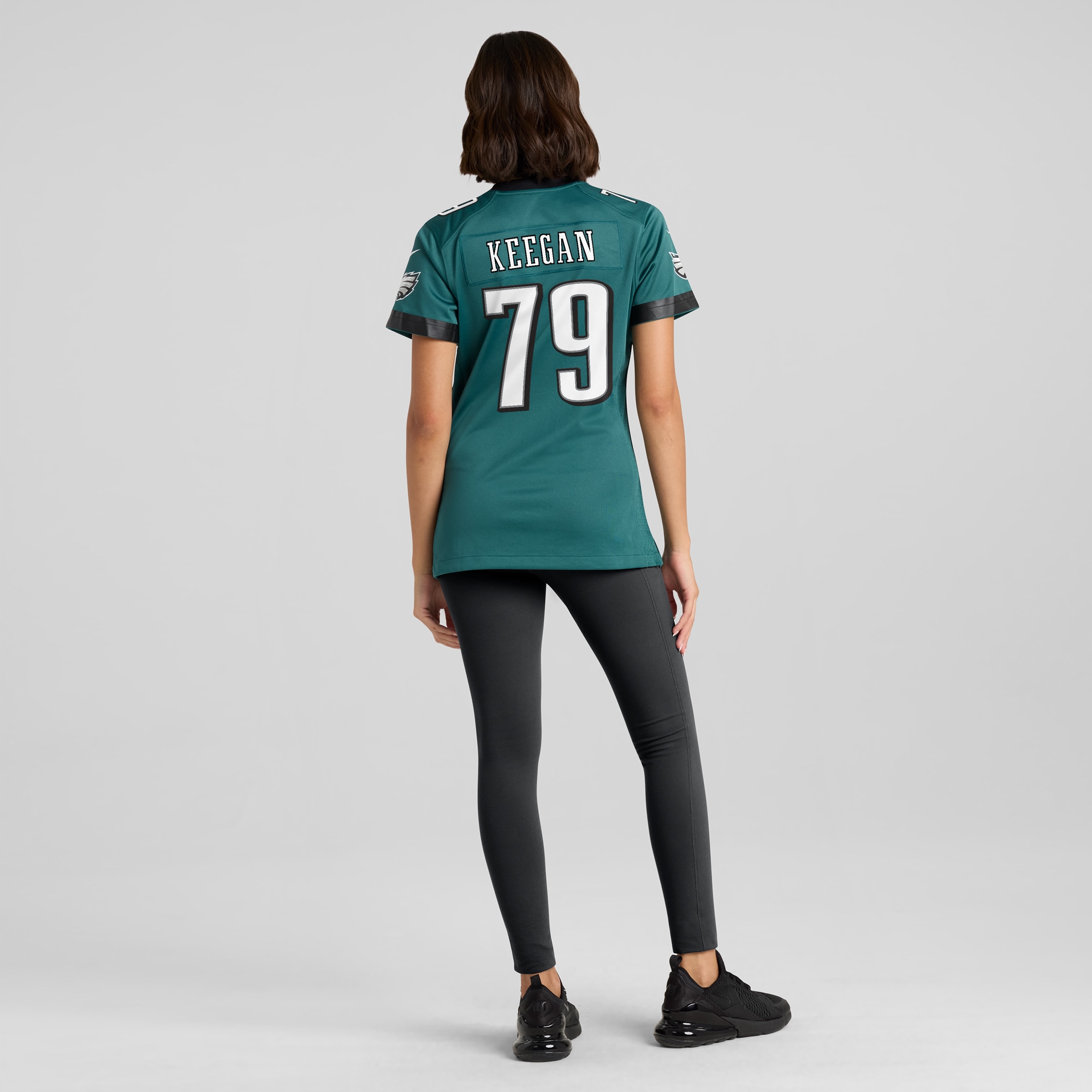 Women's Philadelphia Eagles Trevor Keegan Midnight Green Team Game Jersey JS3585 nicesnker - Image 5