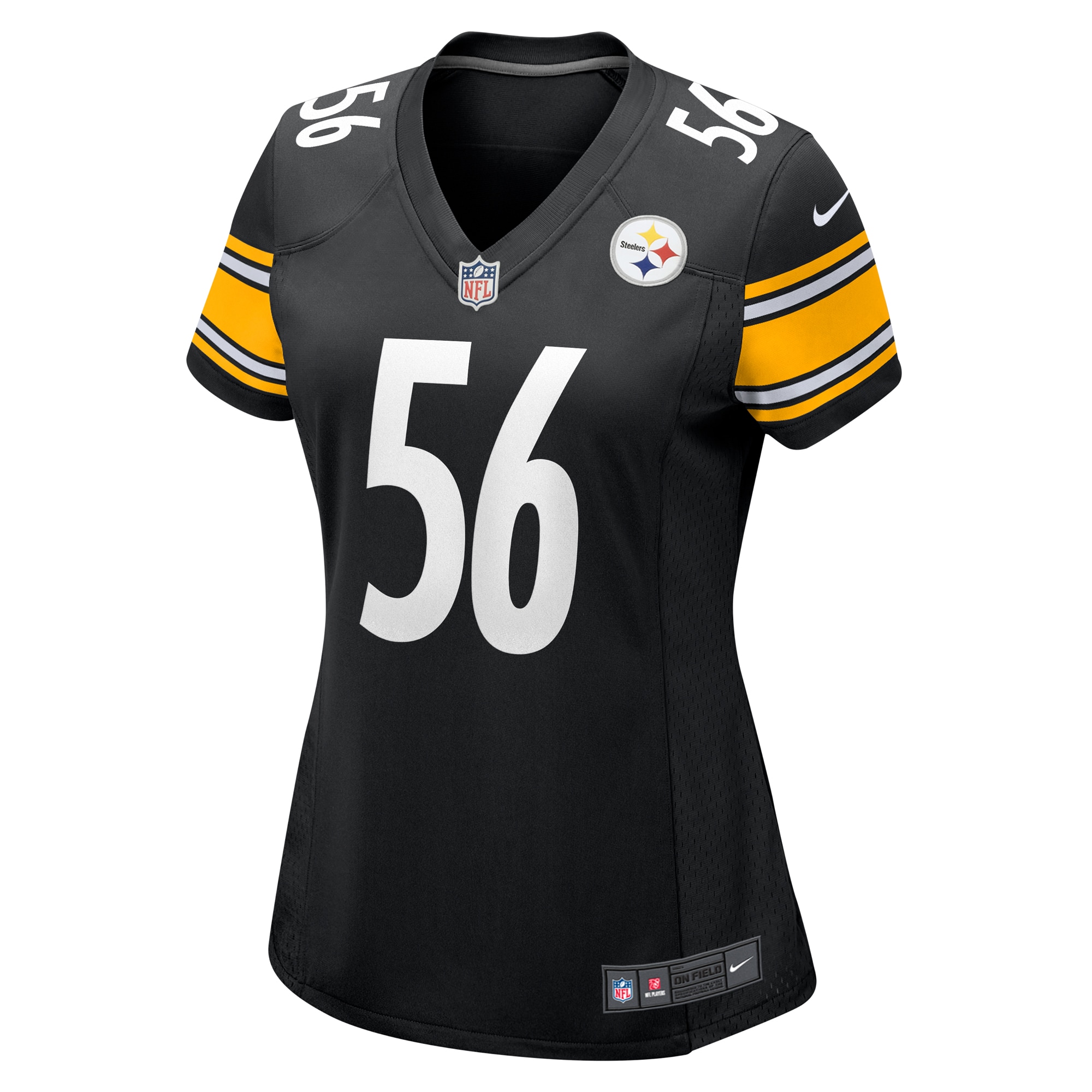 Women's Pittsburgh Steelers Alex Highsmith Black Game Jersey JS2698 nicesnker - Image 2