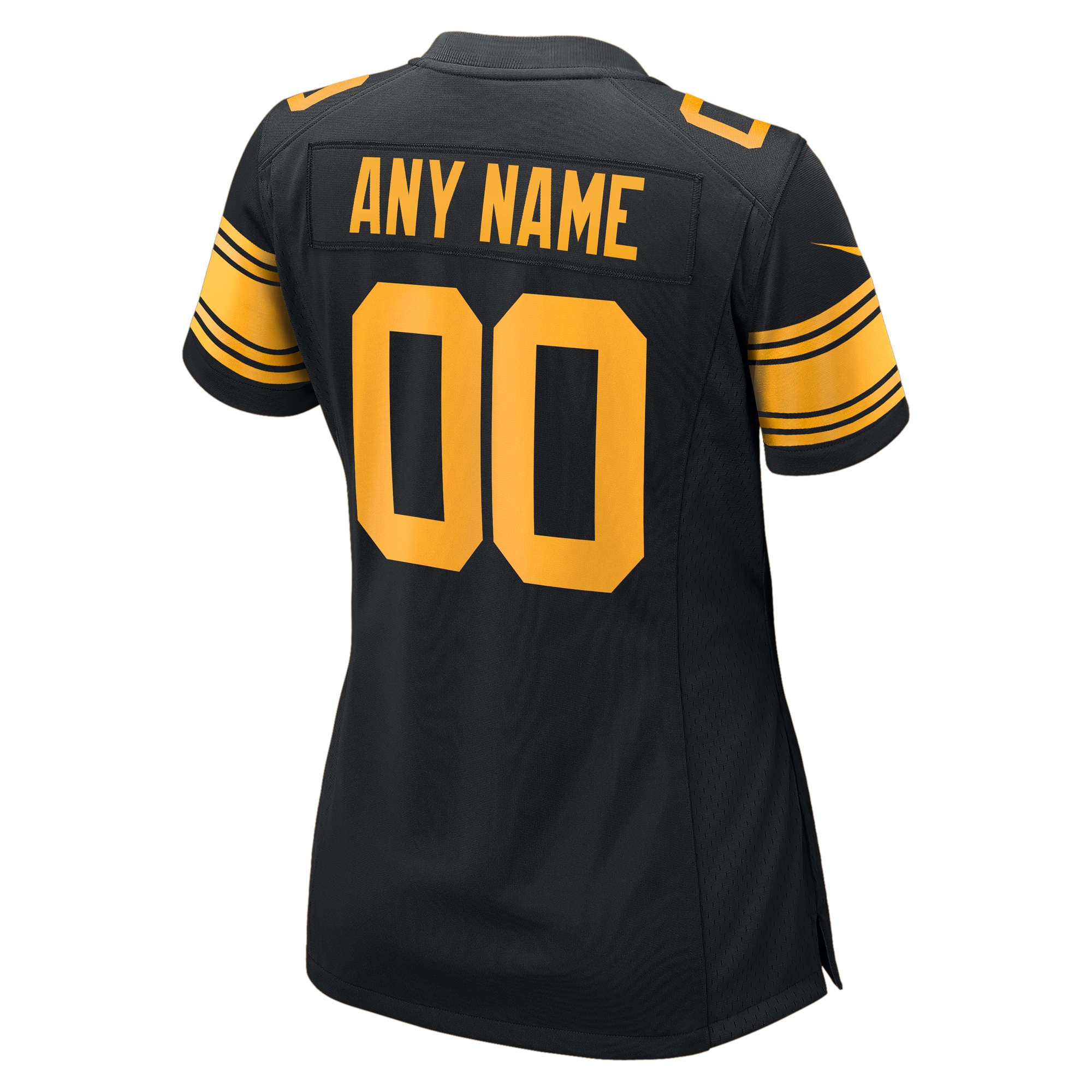 Women's Pittsburgh Steelers Black Alternate Custom Game Jersey JS9379 nicesnker - Image 3