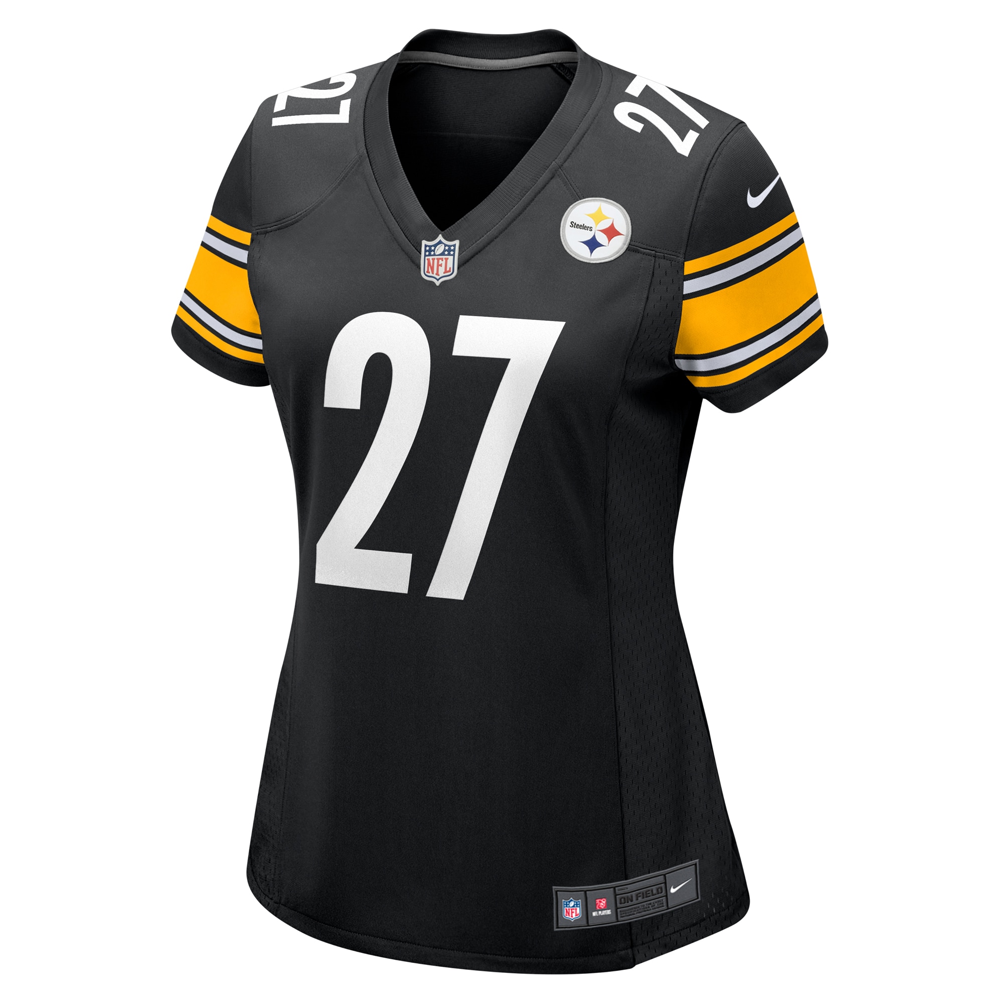 Women's Pittsburgh Steelers Cory Trice Black Game Jersey JS9499 nicesnker - Image 2