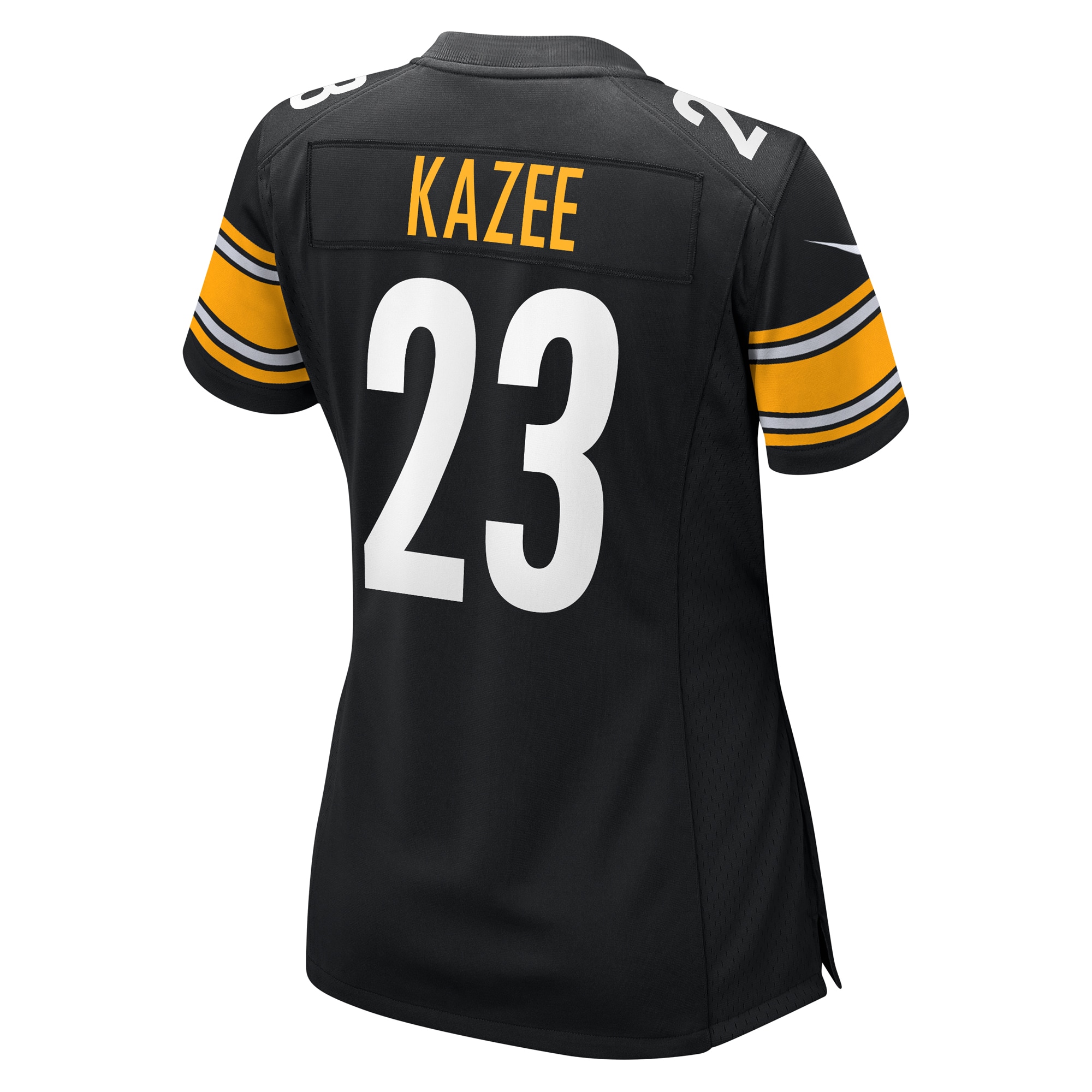 Women's Pittsburgh Steelers Damontae Kazee Black Game Jersey JS9907 nicesnker - Image 3