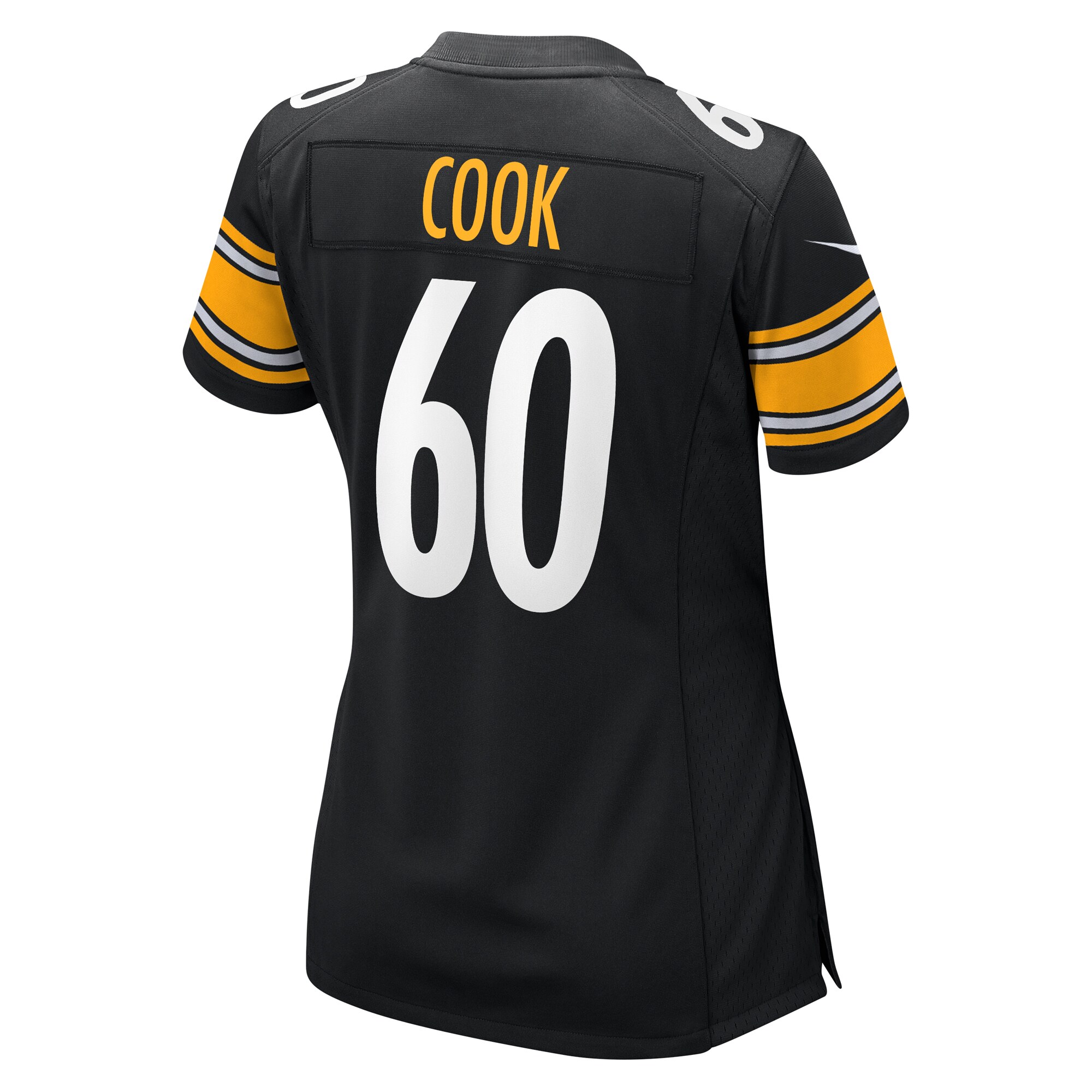 Women's Pittsburgh Steelers Dylan Cook Black Game Jersey JS3579 nicesnker - Image 3