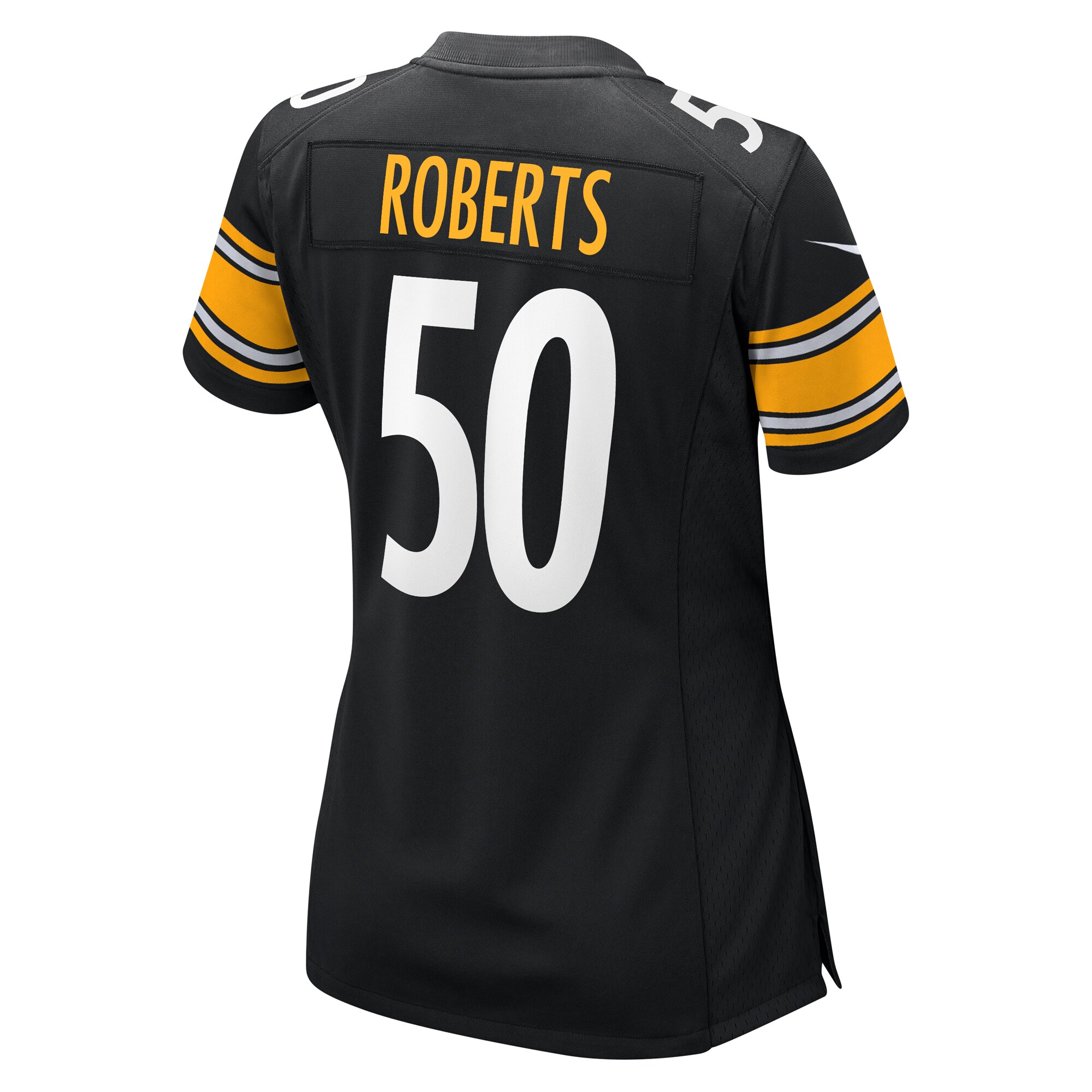 Women's Pittsburgh Steelers Elandon Roberts Black Game Jersey JS3155 nicesnker - Image 3